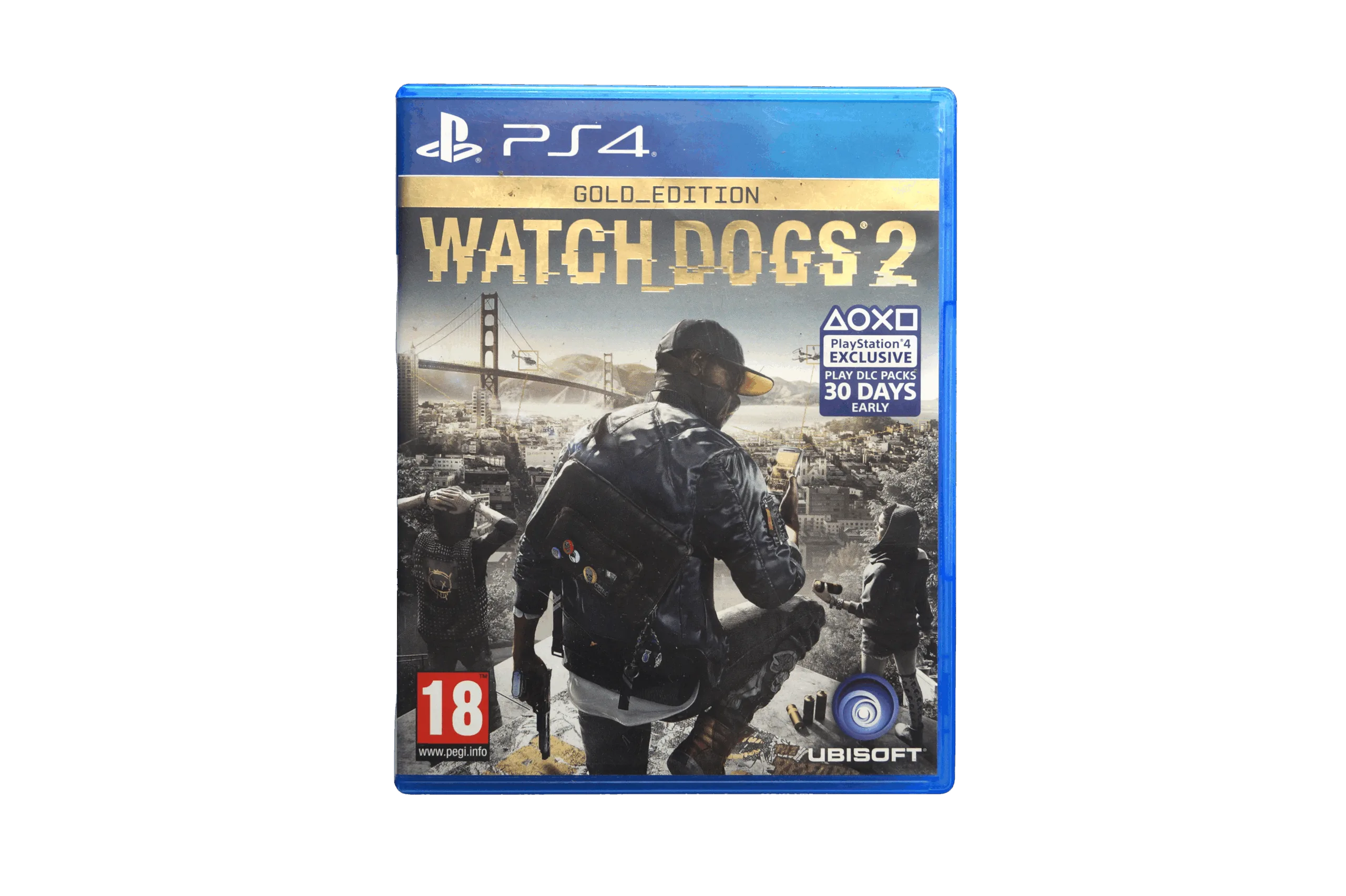 Watch Dogs 2 - Gold Edition – PS4 (Brugt) – Alder: PEGI 18 – PlayStation 4 – Front cover