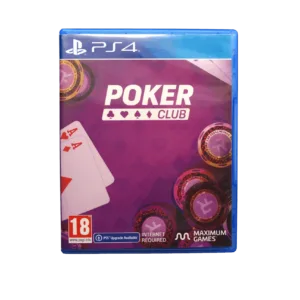 Poker Club – PS4 (Brugt) – Front cover