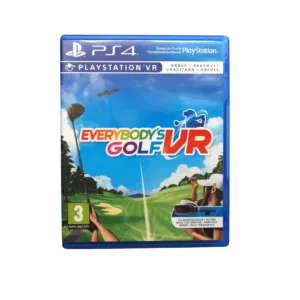 PS4 Everybody Golf VR Cover