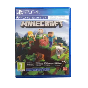 Minecraft VR – PS4 VR (Brugt) – Front cover