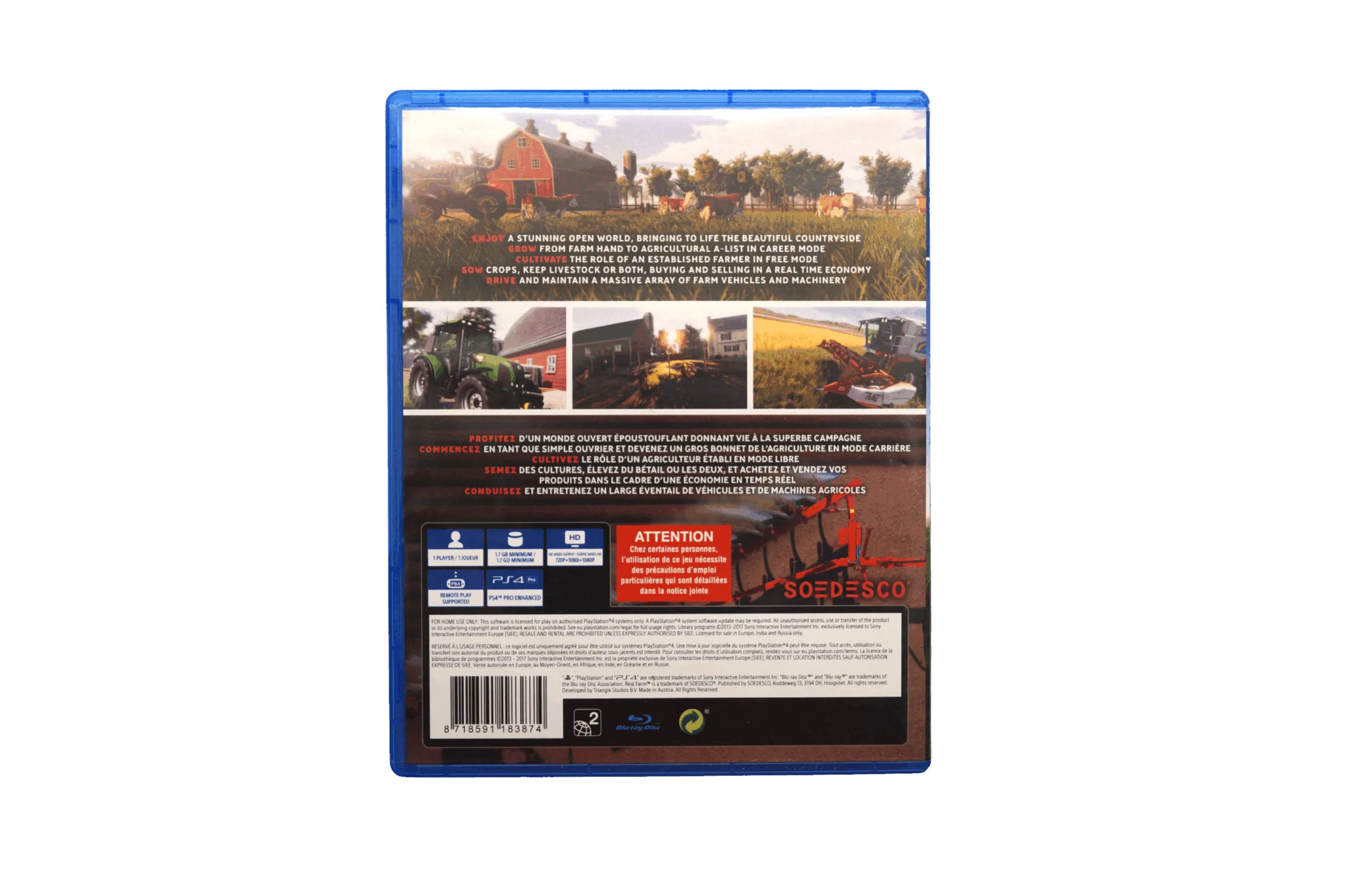 PS4 Real Farm Cover