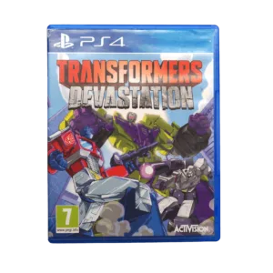 PS4 Transformers Devastation Cover