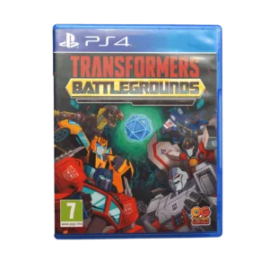 PS4 Transformers Battlegrounds Cover