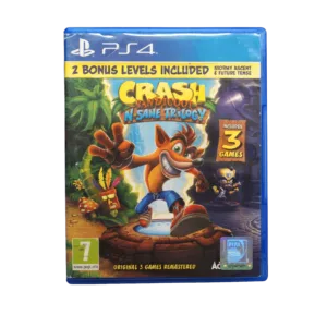 PS4 Crash Bandicoot N`sane Trilogy Cover
