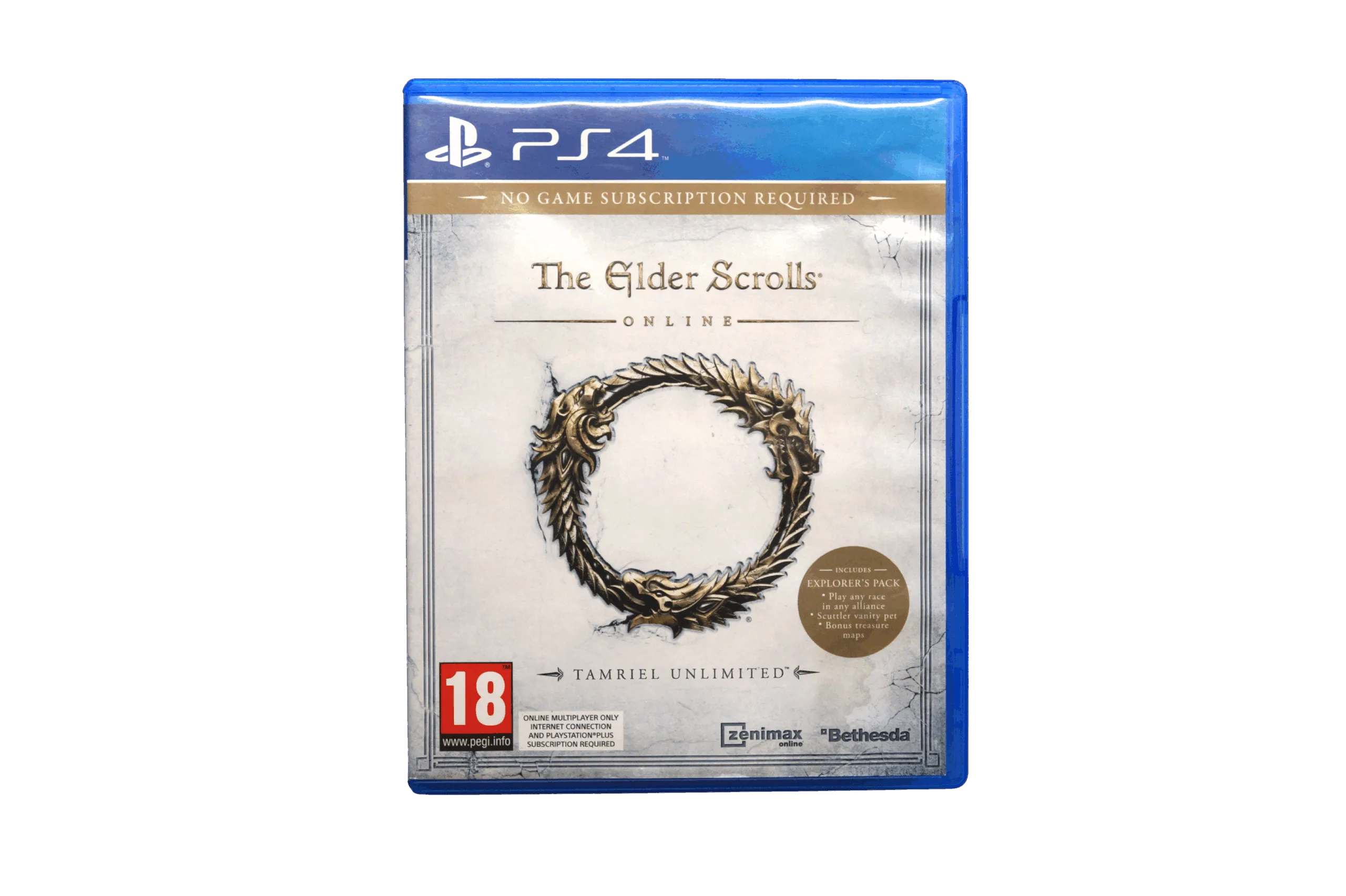 PS4 The Elder Scrolls Online Cover