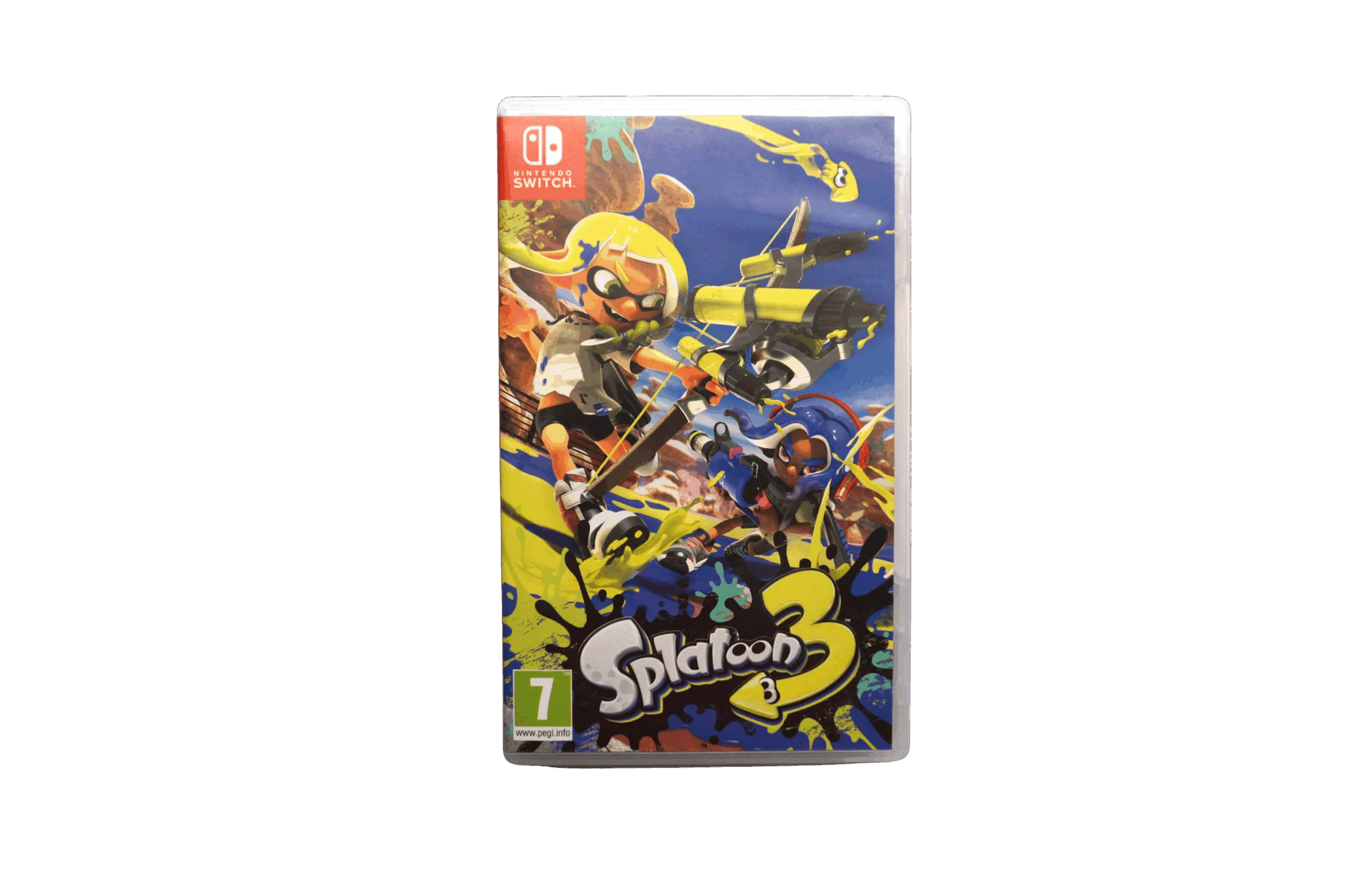 Nintendo Switch Splatoon 3 Cover