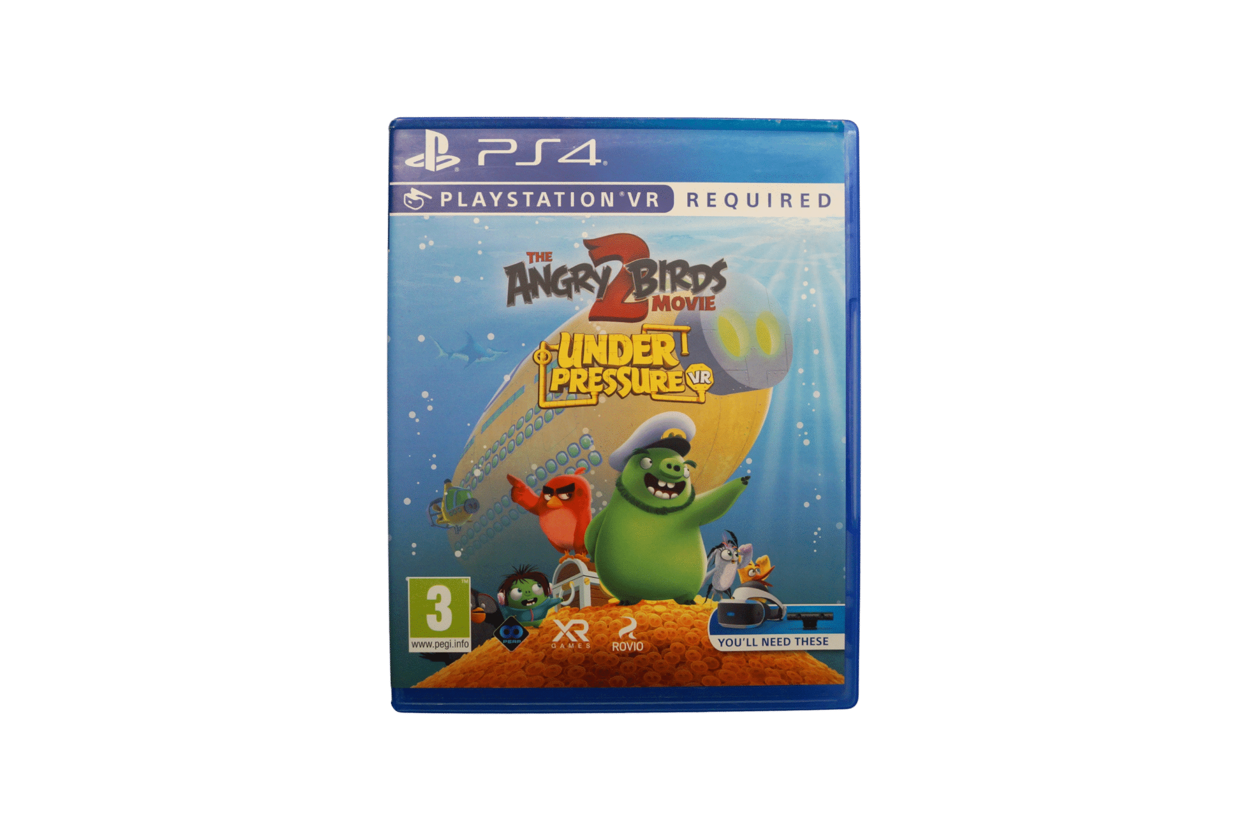 PS4 The Angry Birds Under Pressure Cover