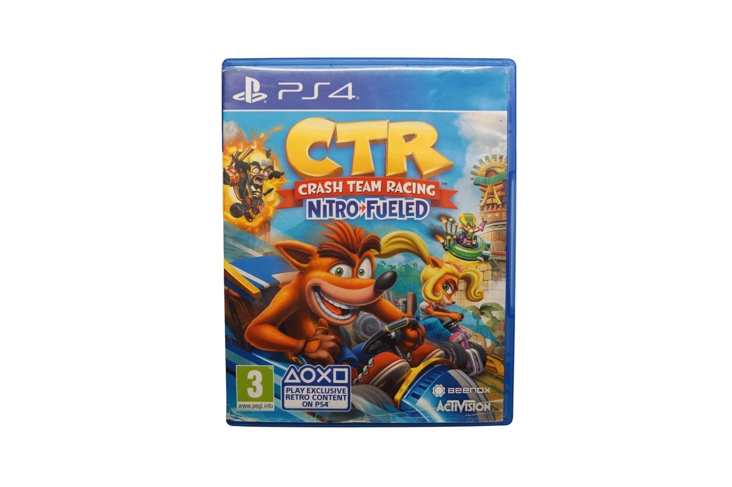 PS4 CTR: Crash Team Racing Nitro-Fueled Cover