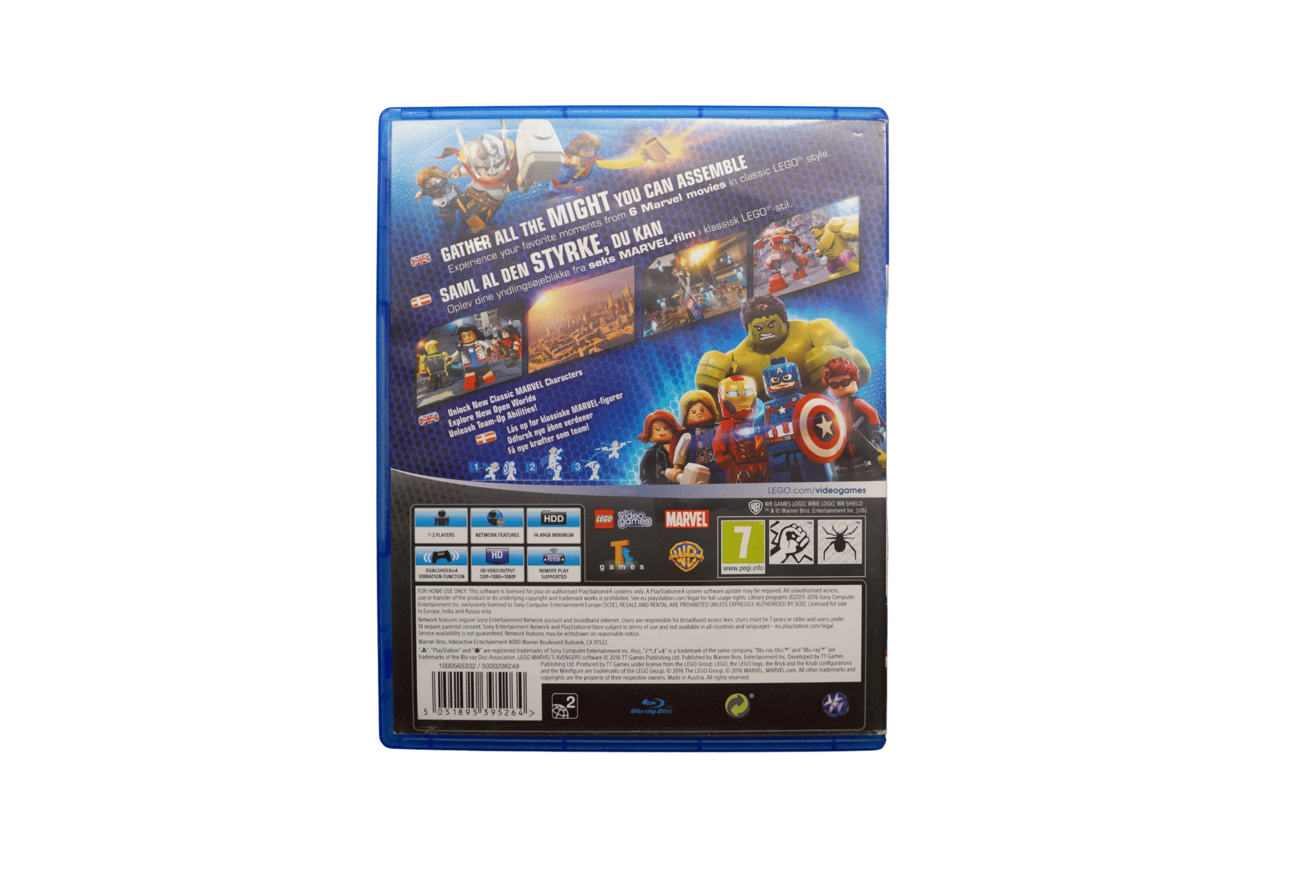 PS4 LEGO Marvel’s Avengers Cover