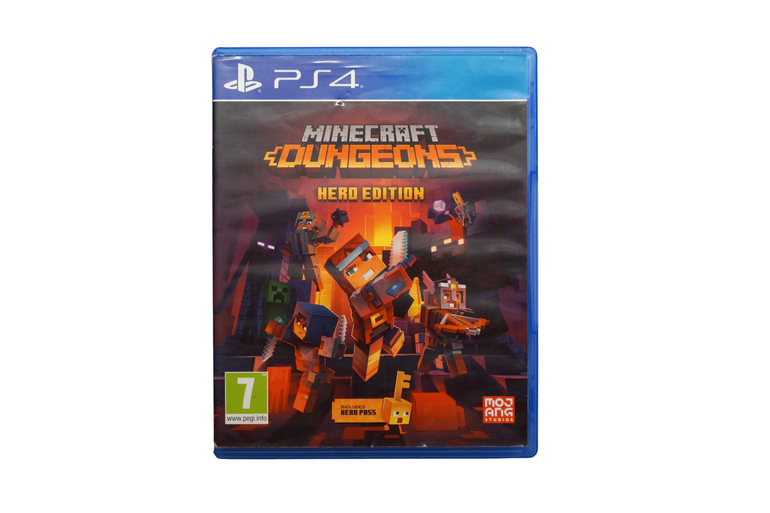 PS4 Minecraft Dungeons Hero Edition Cover