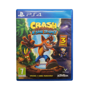 PS4 Crash Bandicoot N`Sane Trilogy Cover