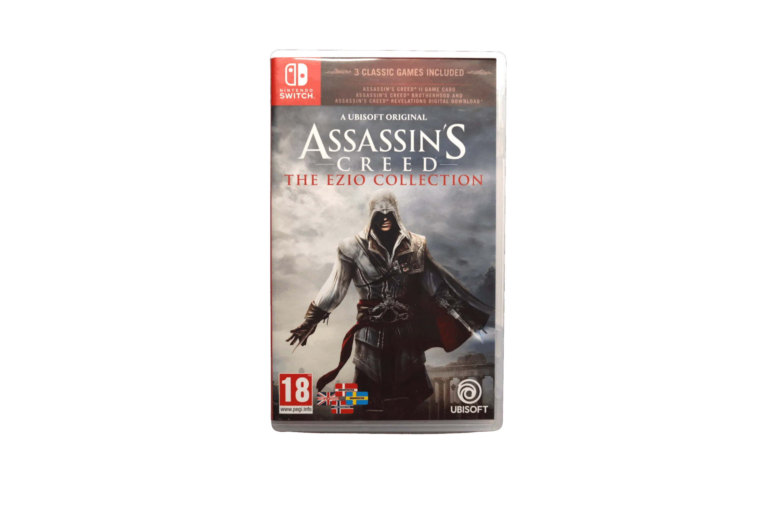 Assassin's Creed The Ezio Collection – Nintendo Switch (Brugt) – Alder: PEGI 18 – Nintendo Switch – Front cover