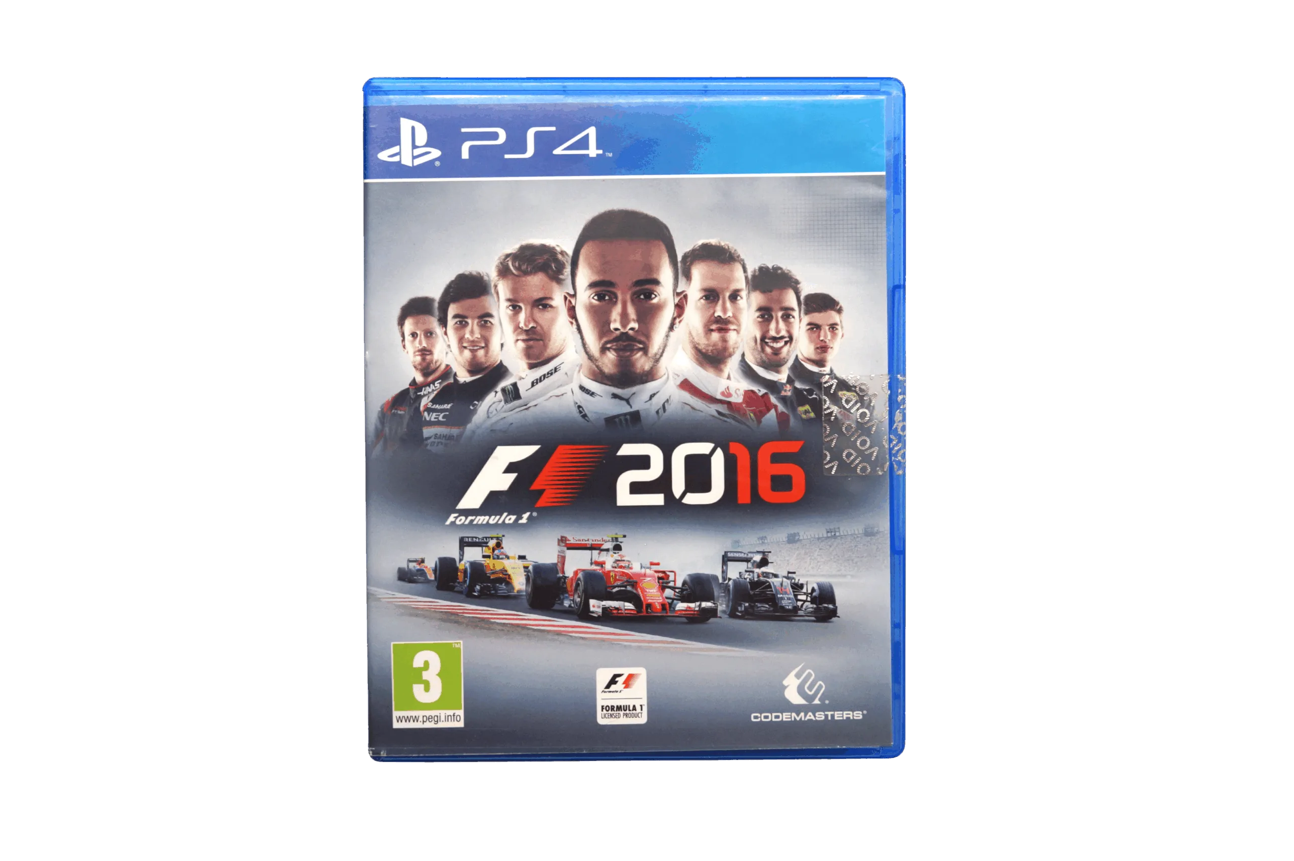 F1 2016 – PS4 (Brugt) – Front cover