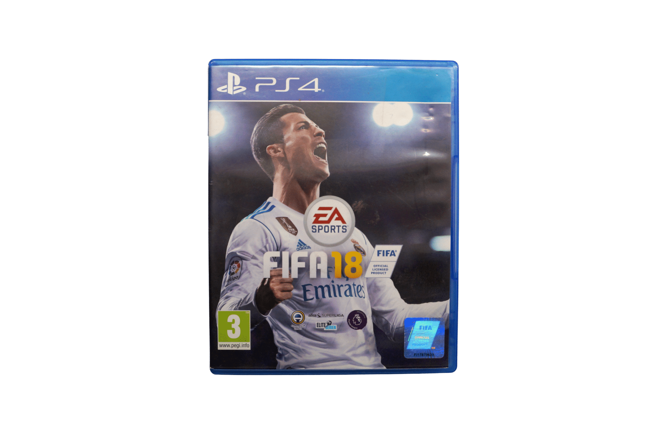 FIFA 18 – PS4 (Brugt) – Front cover