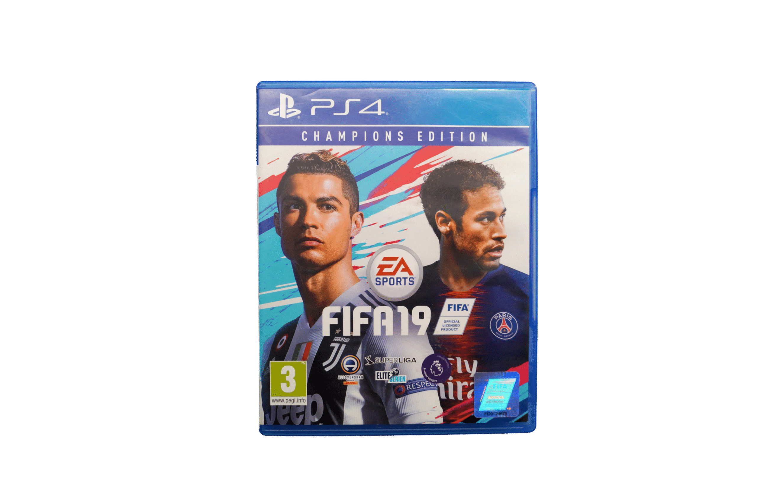 FIFA 19: Champions Edition – PS4 (Brugt) – Alder: PEGI 3 – PlayStation 4 – Front cover