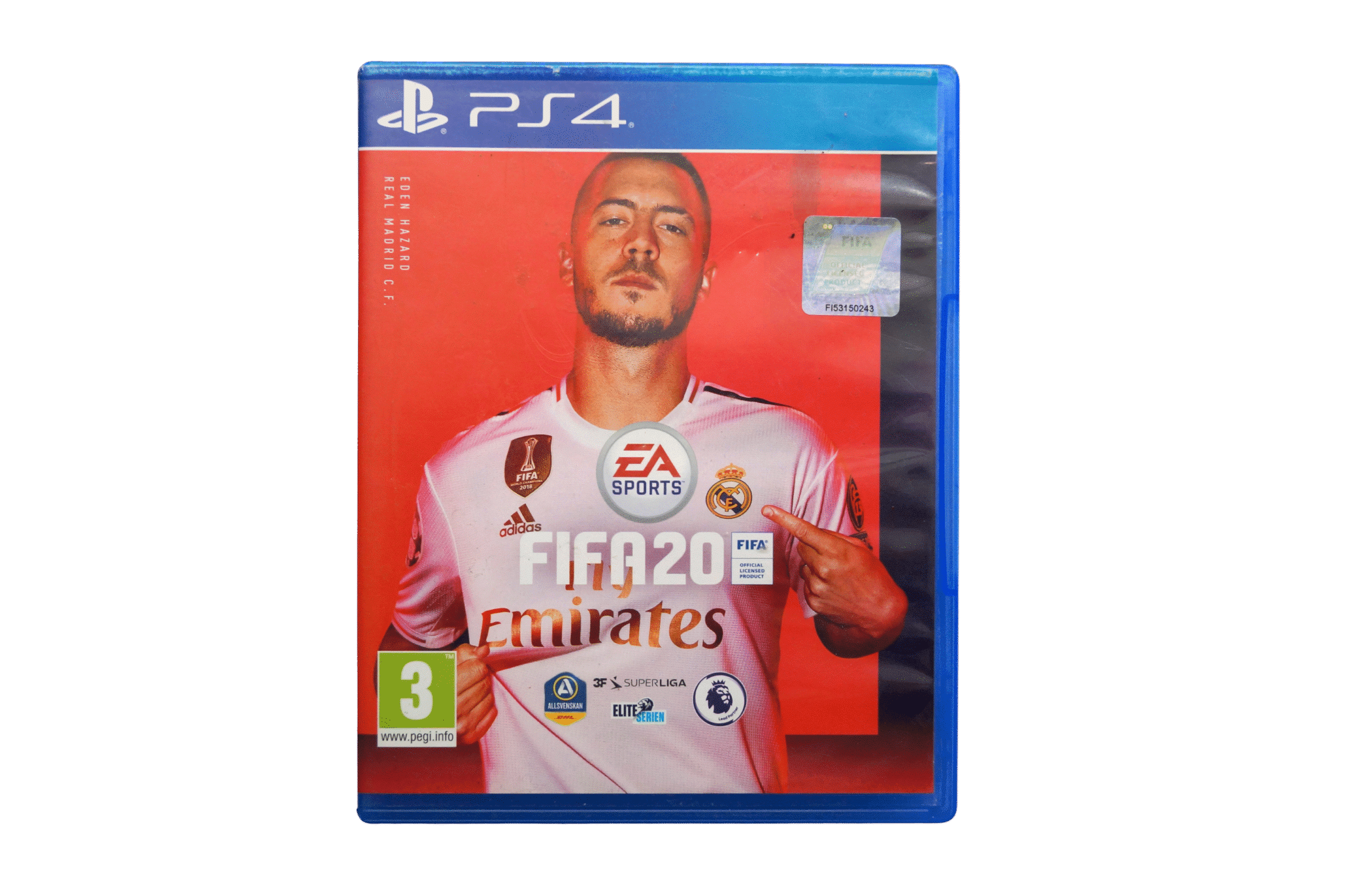 FIFA 20 – PS4 (Brugt) – Alder: PEGI 3 – PlayStation 4 – Front cover