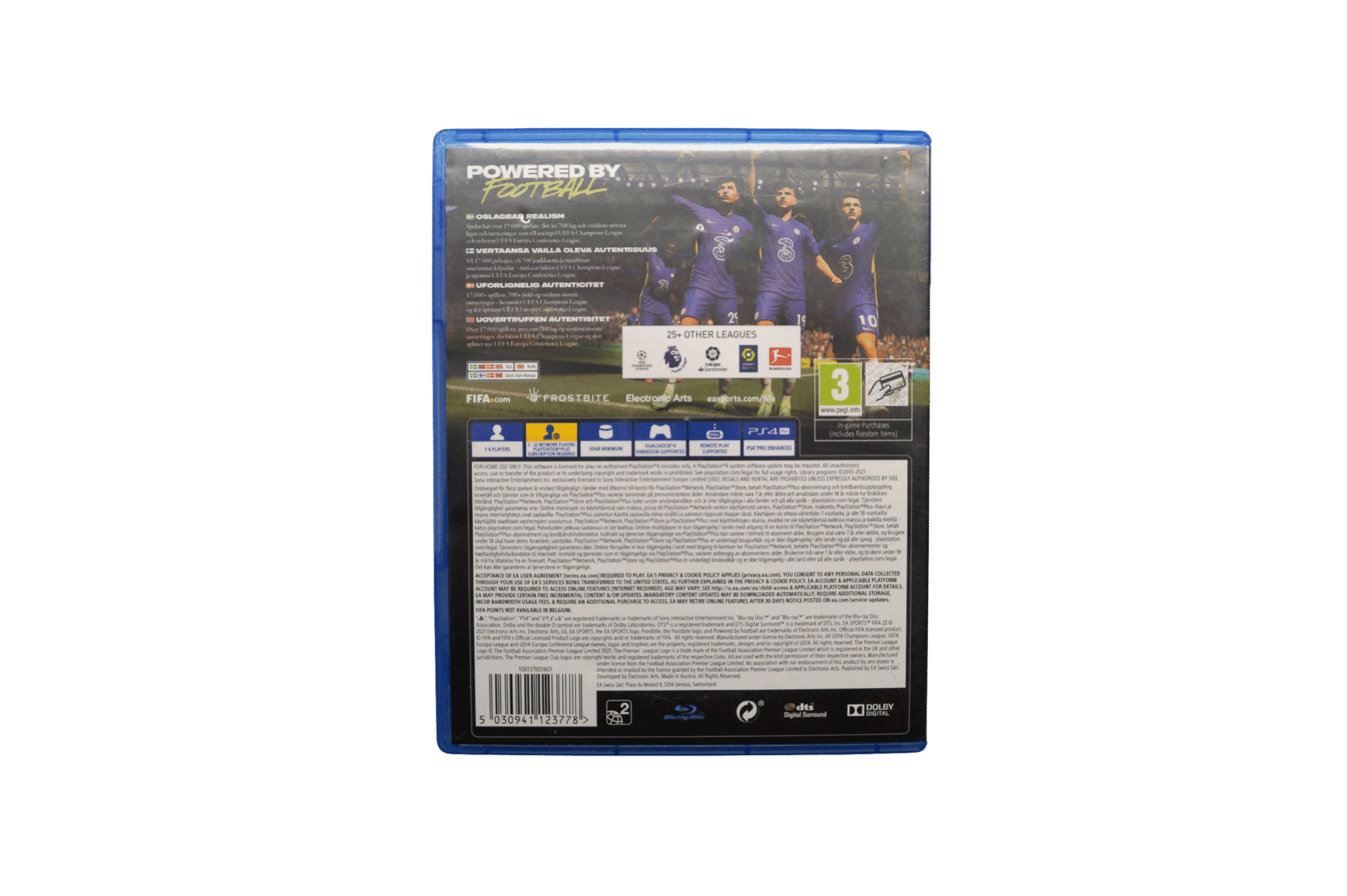 FIFA 22 – PS4 (Brugt) – Back cover