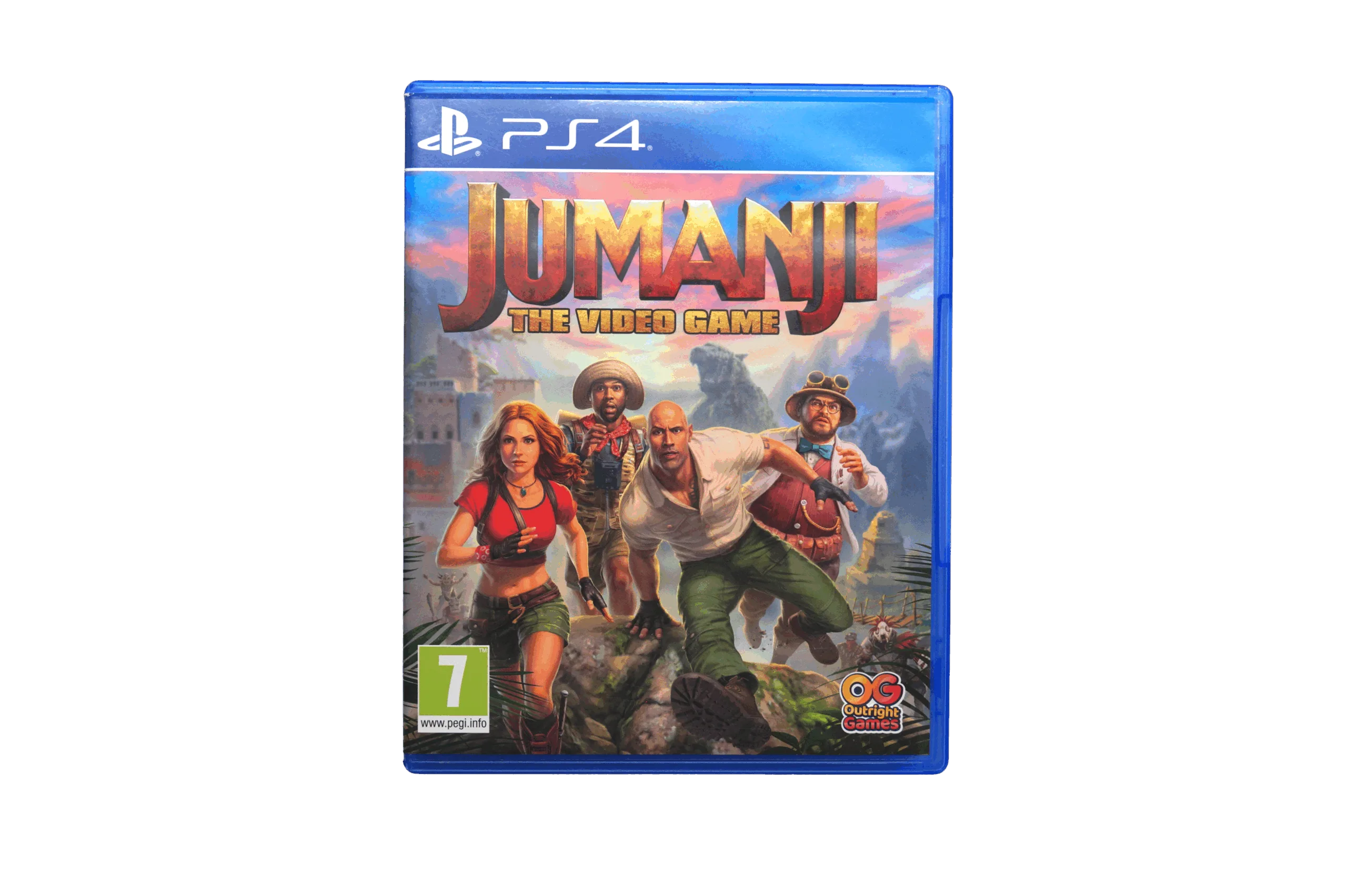 Jumanji: The Video Game – PS4 (Brugt) – Front cover