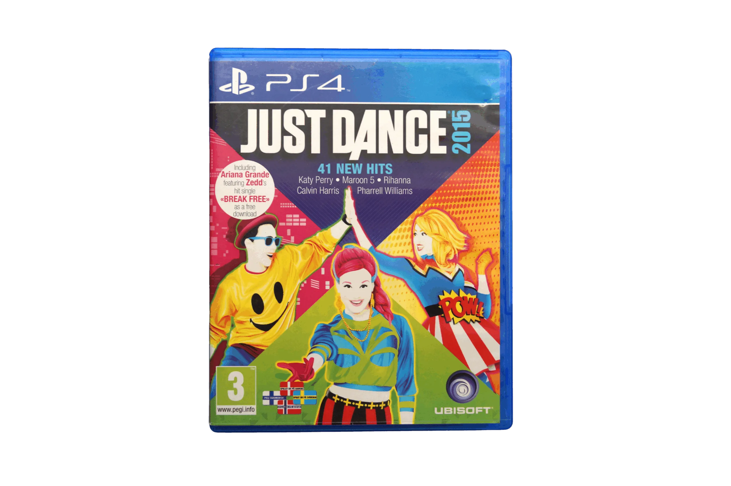 Just Dance 2015 – PS4 (Brugt) – Front cover