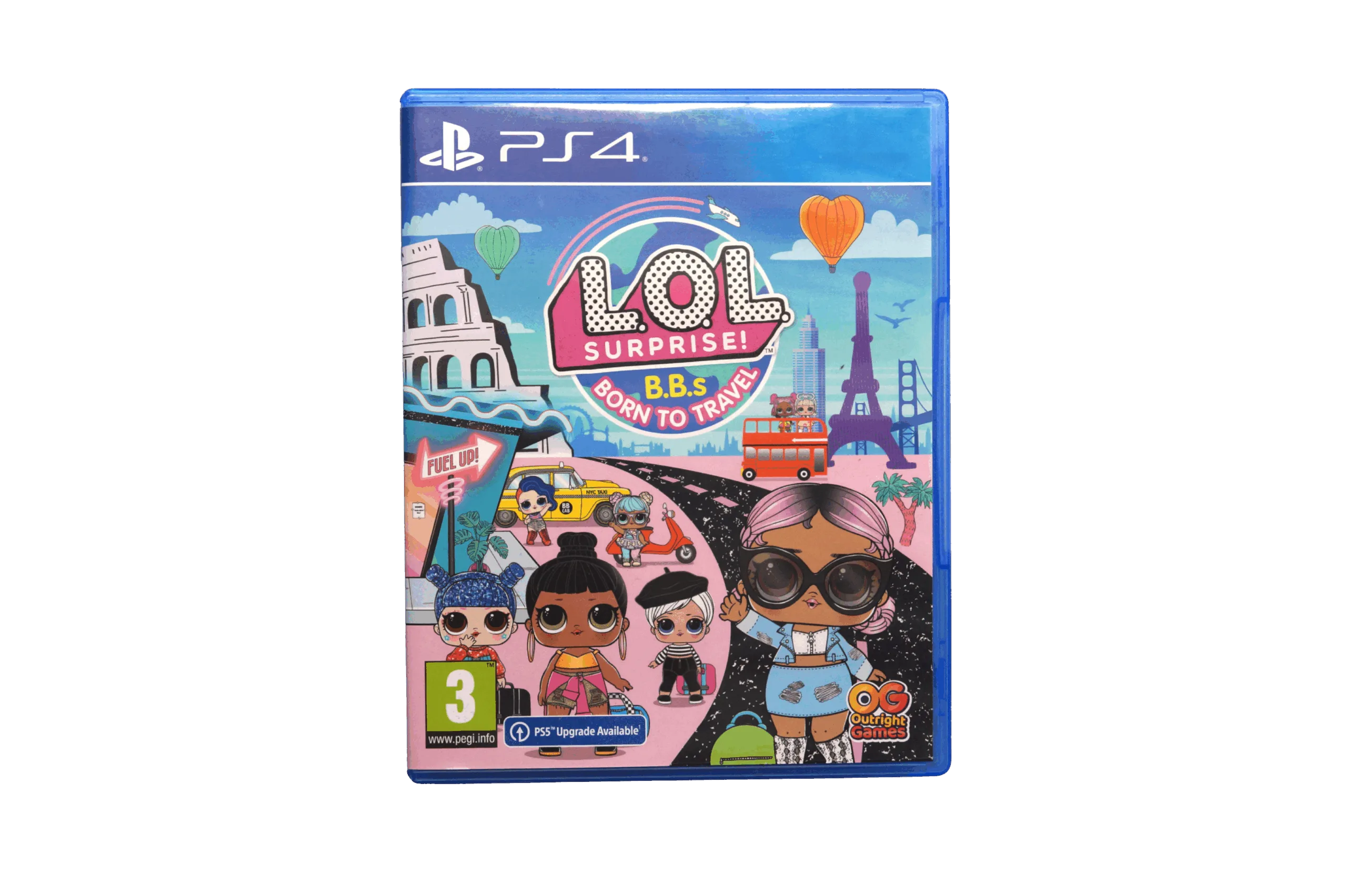 L.O.L. Surprise! Born to Travel – PS4 (Brugt) – Alder: PEGI 3 – PlayStation 4 – Front cover