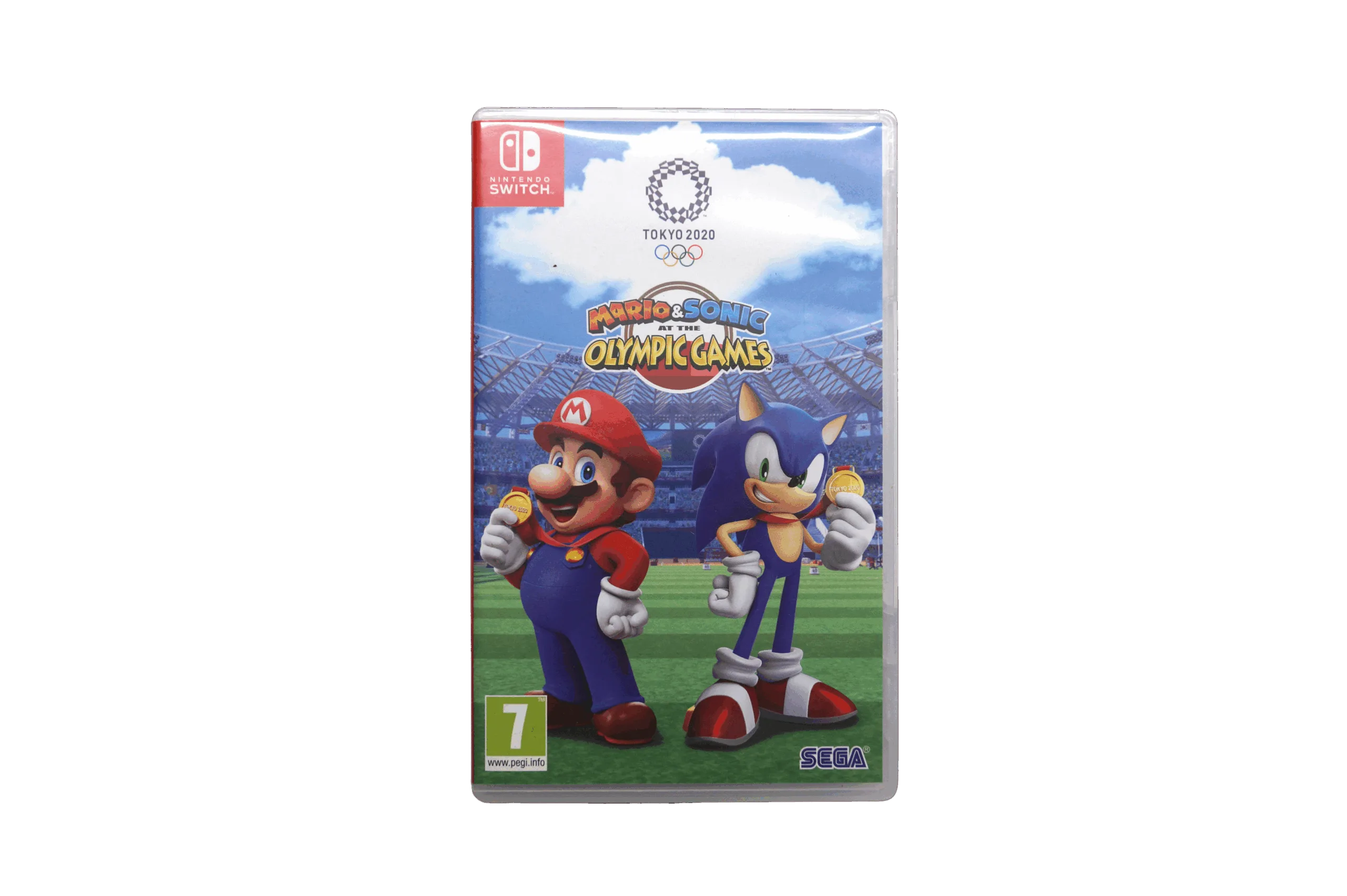 Mario & Sonic at the Olympic Games Tokyo 2020 – Nintendo Switch (Brugt) – Alder: PEGI 7 – Nintendo Switch – Front cover
