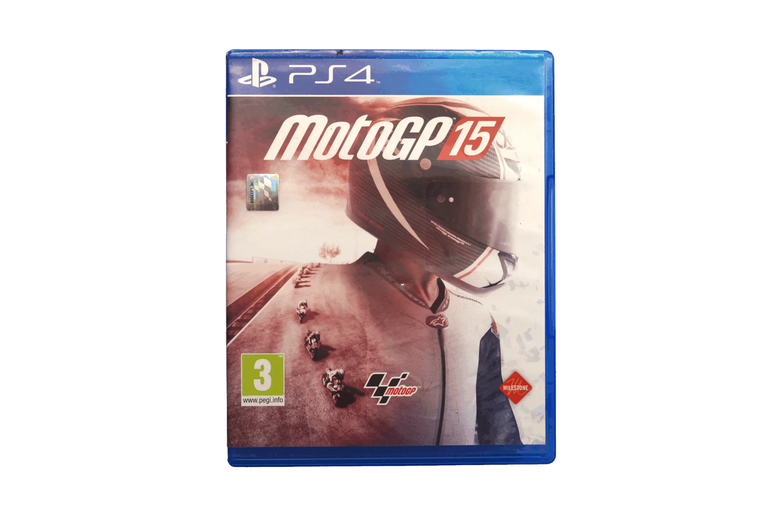 MotoGP 15 – PS4 (Brugt) – Alder: PEGI 3 – PlayStation 4 – Front cover