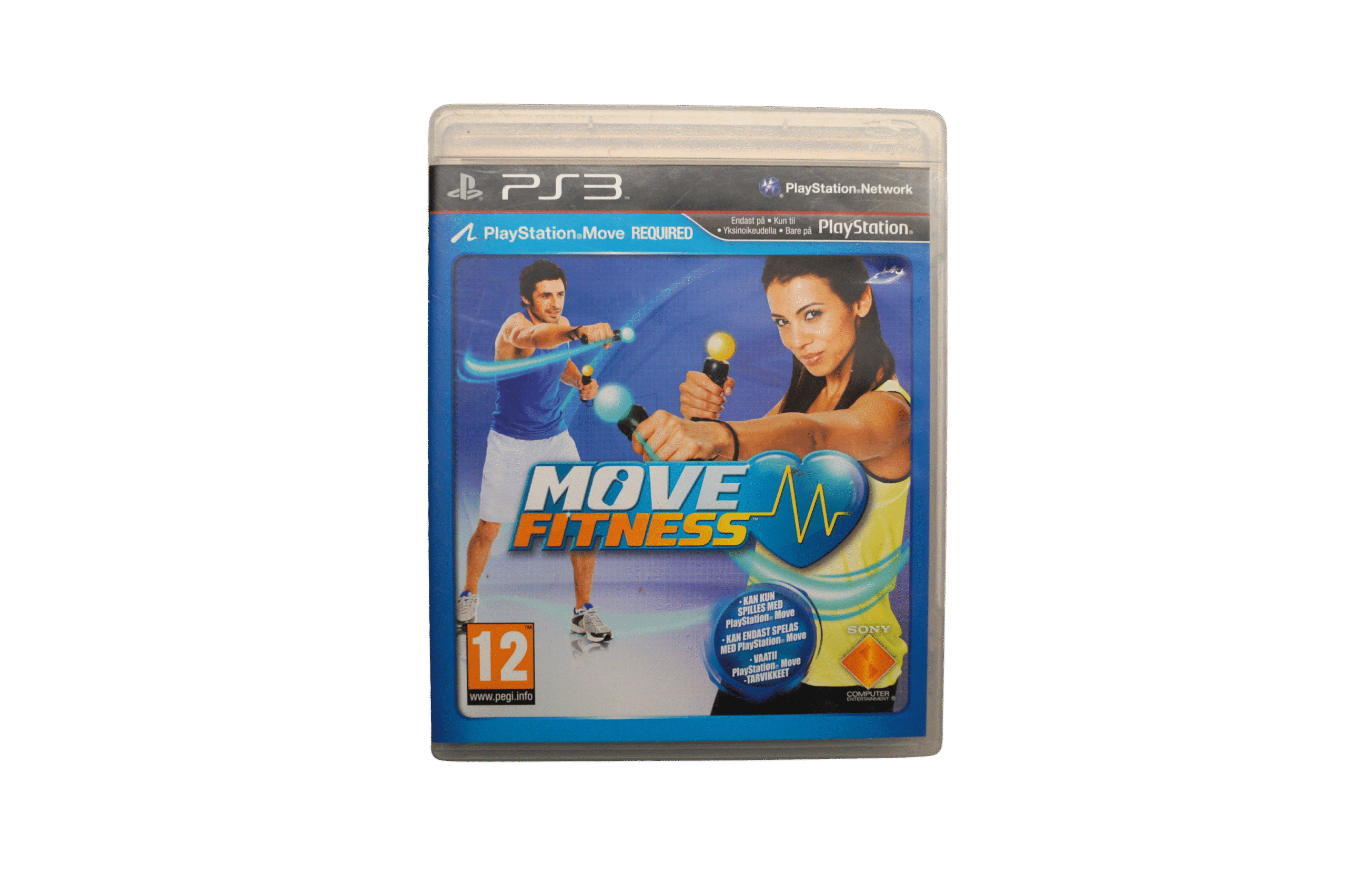 Move Fitness – PS3 (Brugt) – Alder: PEGI 12 – PlayStation 3 – Front cover
