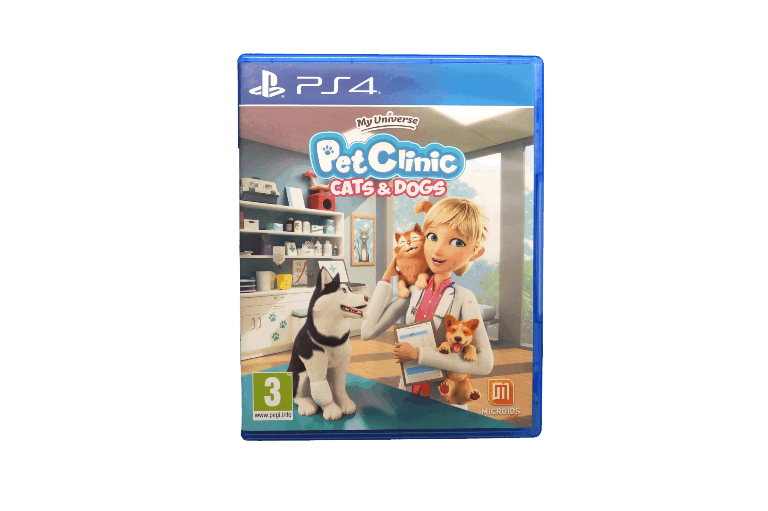 My Universe - Pet Clinic Cats & Dogs – PS4 (Brugt) – Alder: PEGI 3 – PlayStation 4 – Front cover