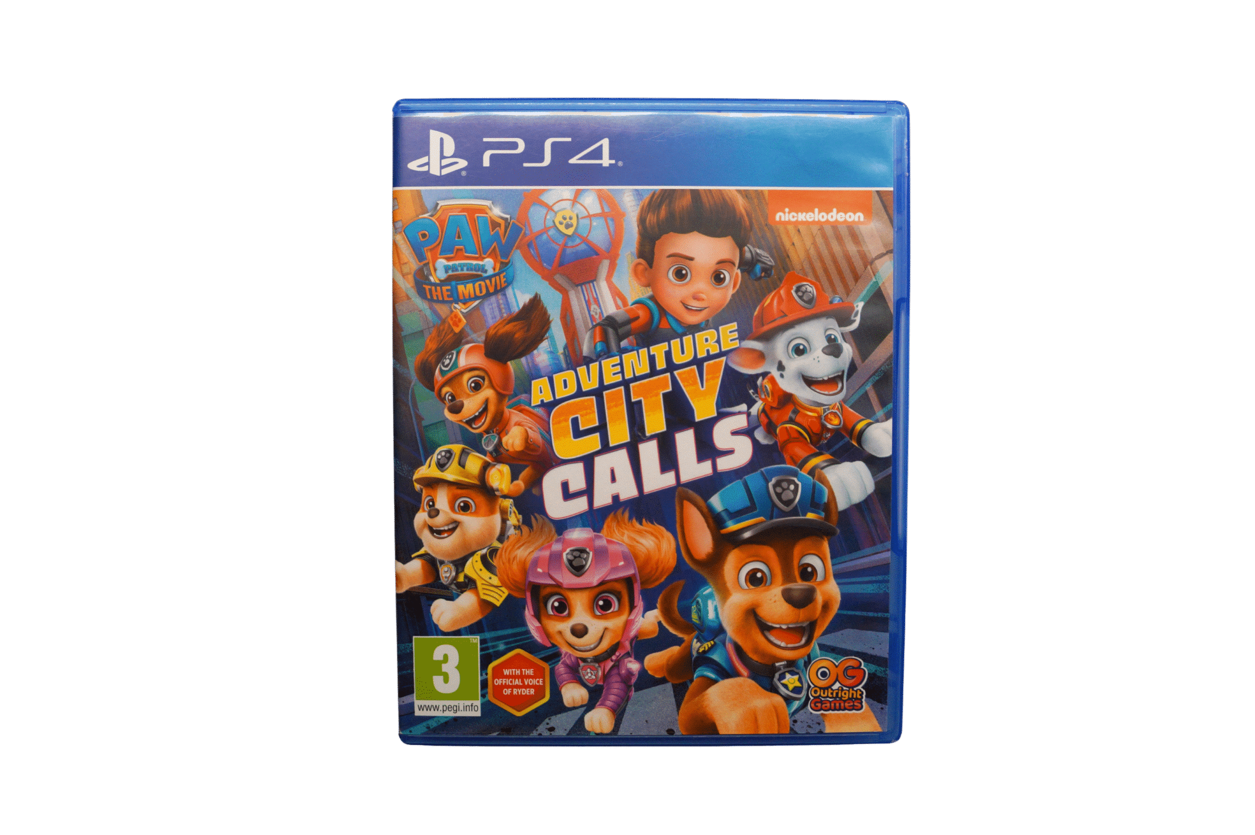 Paw Patrol: Adventure City Calls – PS4 (Brugt) – Alder: PEGI 3 – PlayStation 4 – Front cover