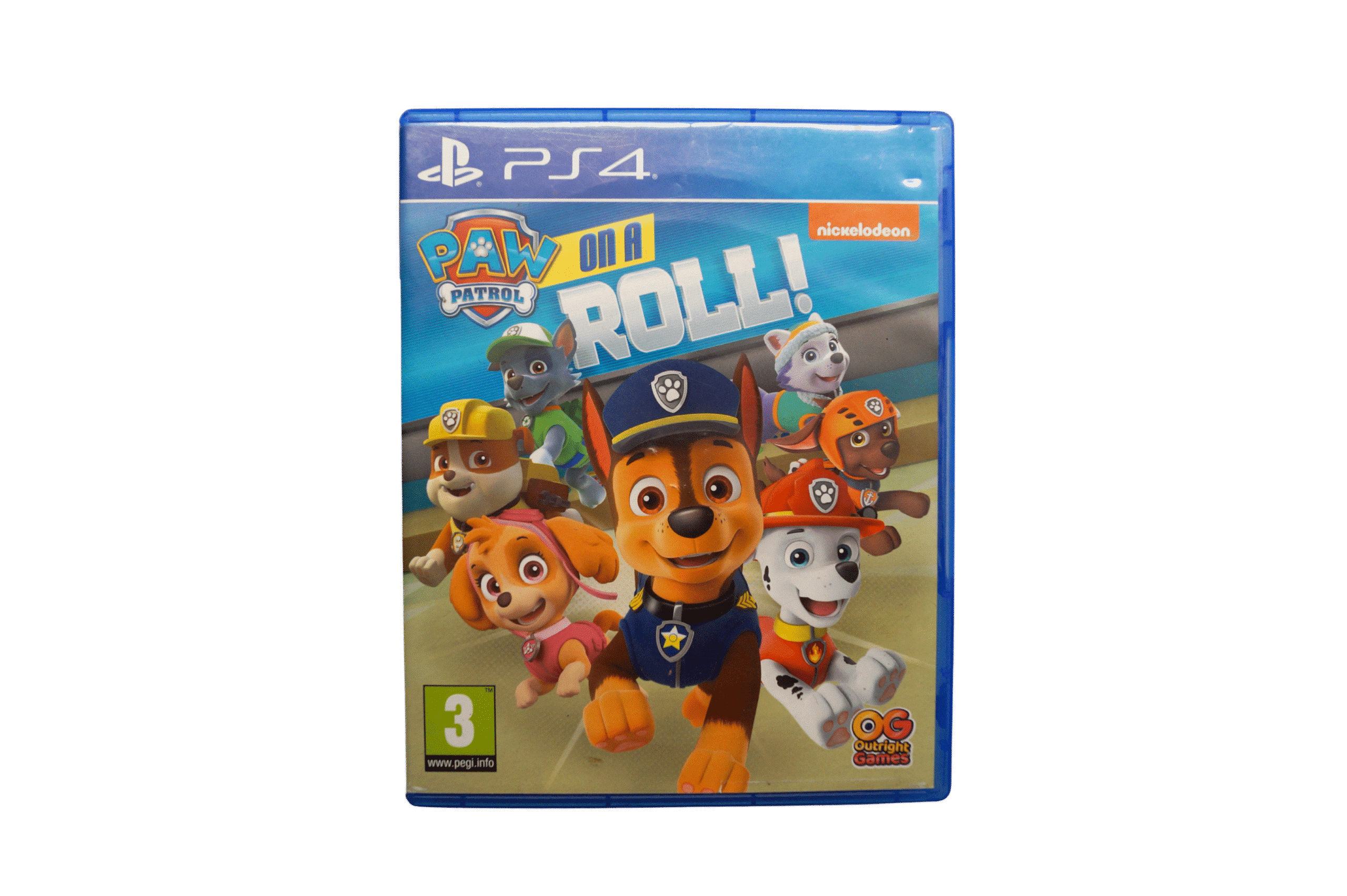 Paw Patrol: On a Roll – PS4 (Brugt) – Alder: PEGI 3 – PlayStation 4 – Front cover