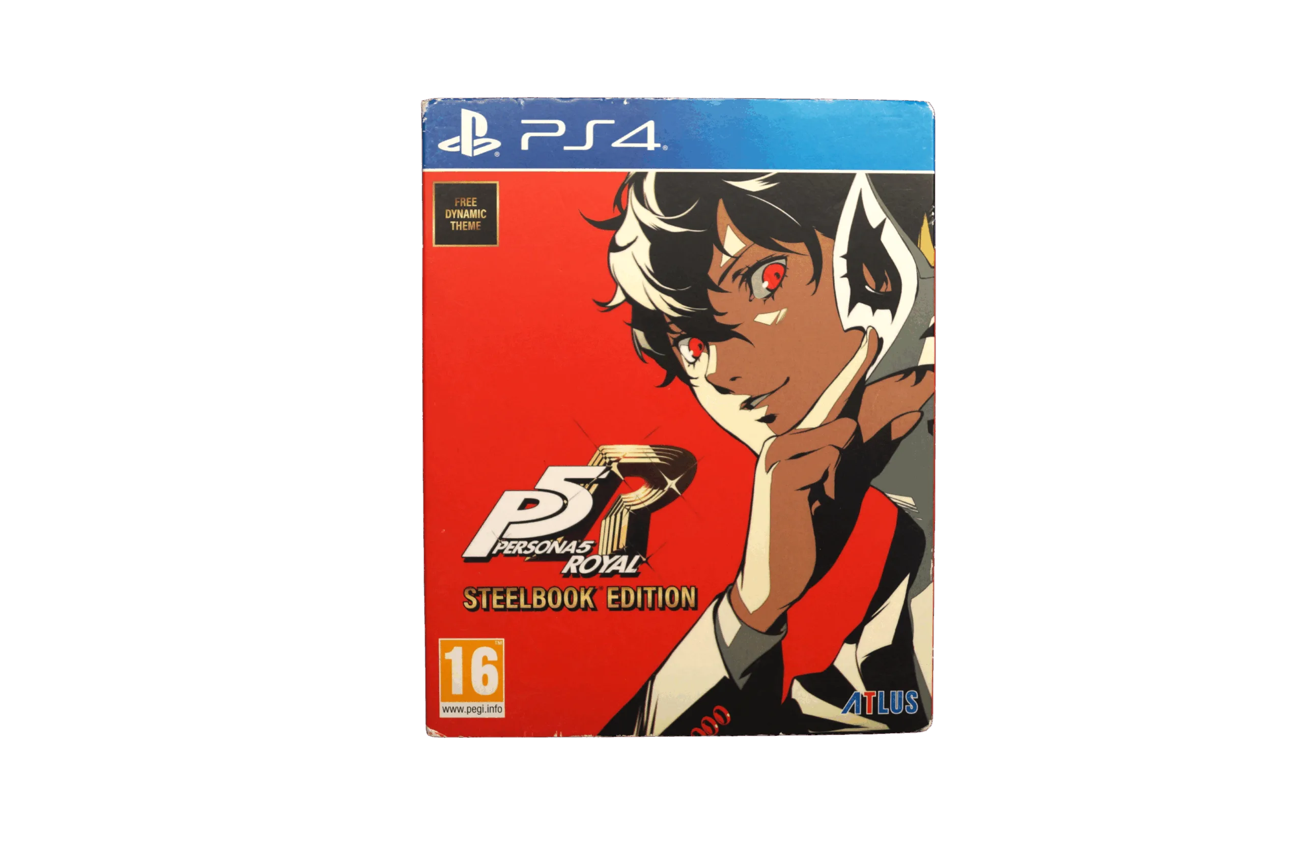 Persona 5 Royal Steelbook Edition – PS4 (Brugt) – Alder: PEGI 16 – PlayStation 4 – Front cover