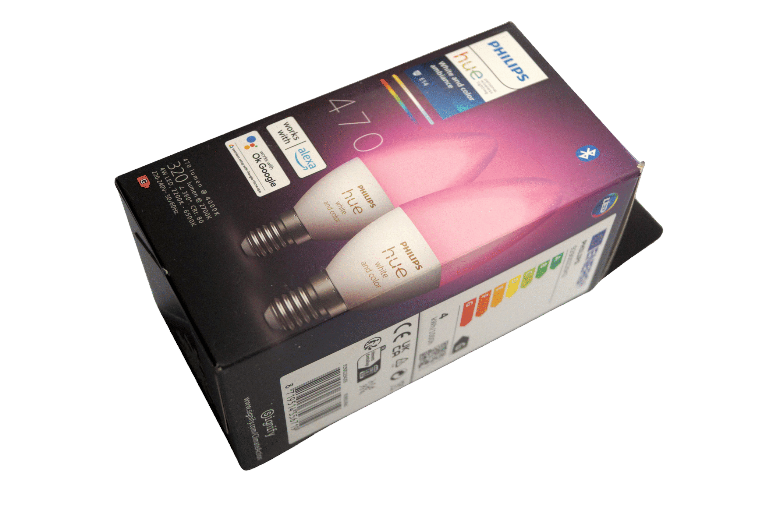 Philips Hue Color E14 B39 Kertepære – 2-Pak (Brugt) – Alle varer – Back cover