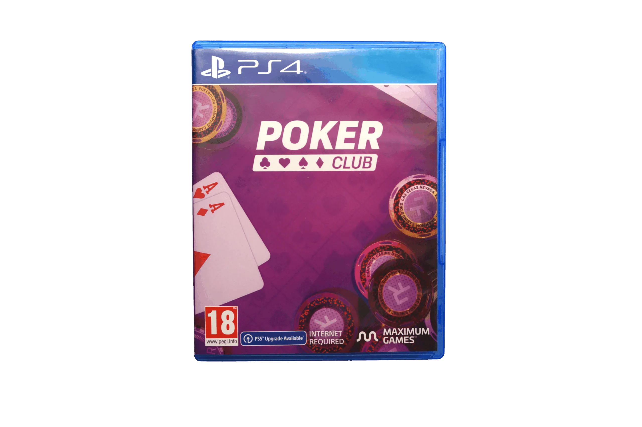 Poker Club – PS4 (Brugt) – Alder: PEGI 18 – PlayStation 4 – Front cover