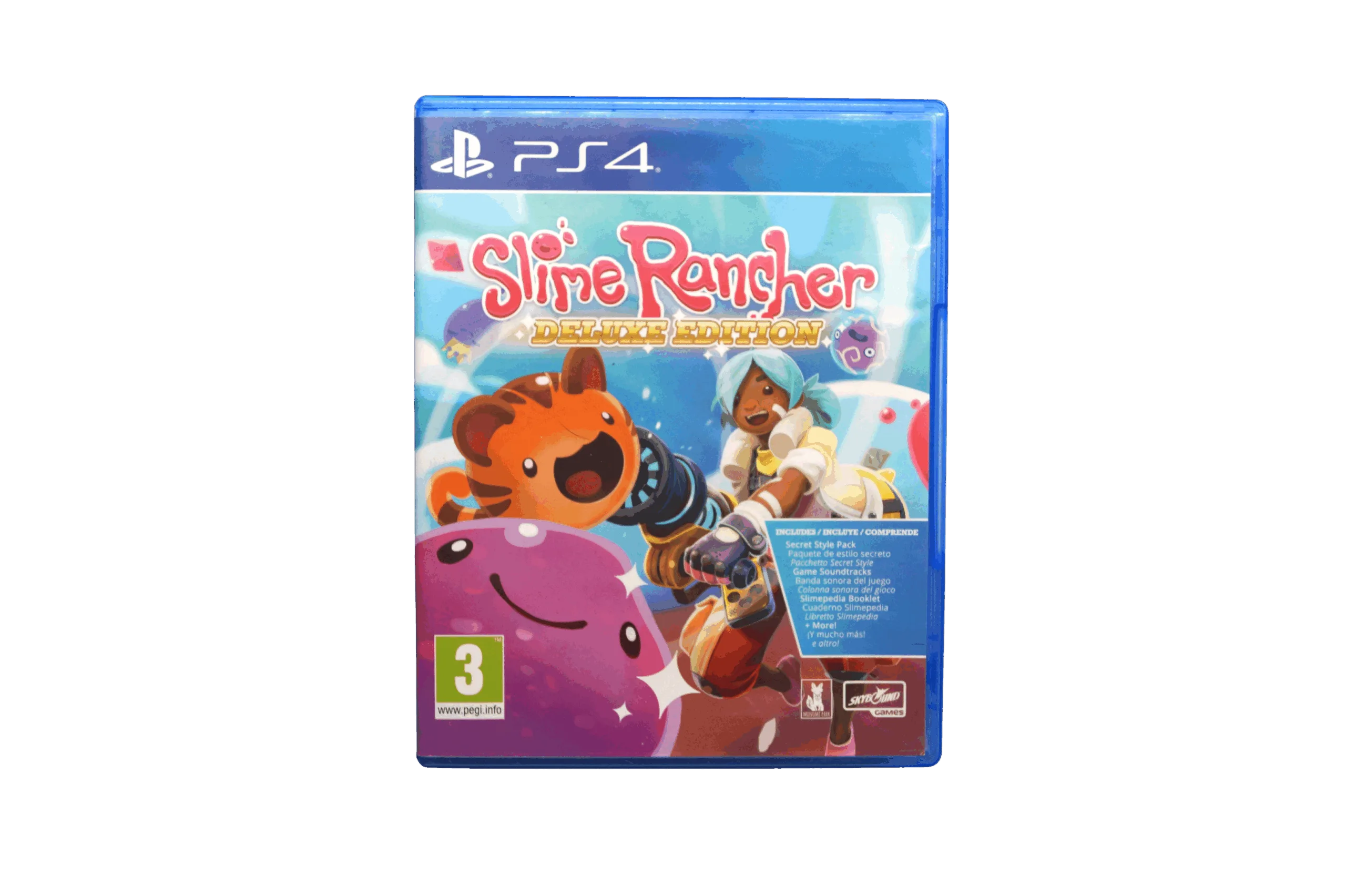 Slime Rancher Deluxe Edition – PS4 (Brugt) – Front cover