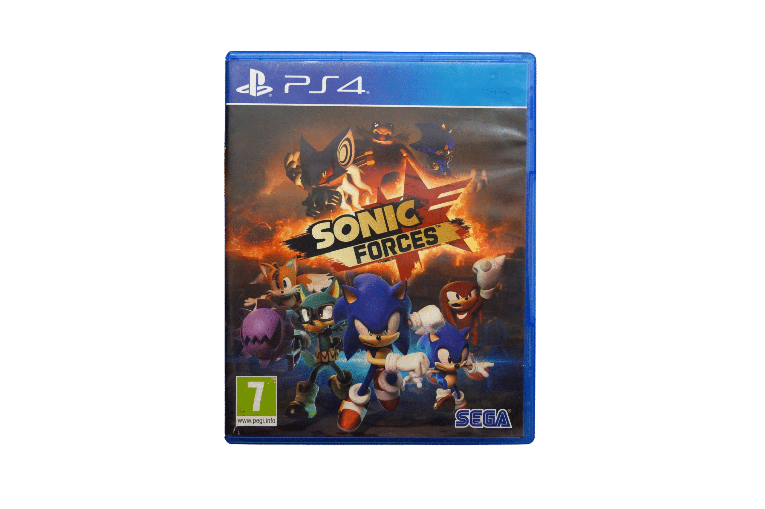 Sonic Forces – PS4 (Brugt) – Alder: PEGI 7 – PlayStation 4 – Front cover