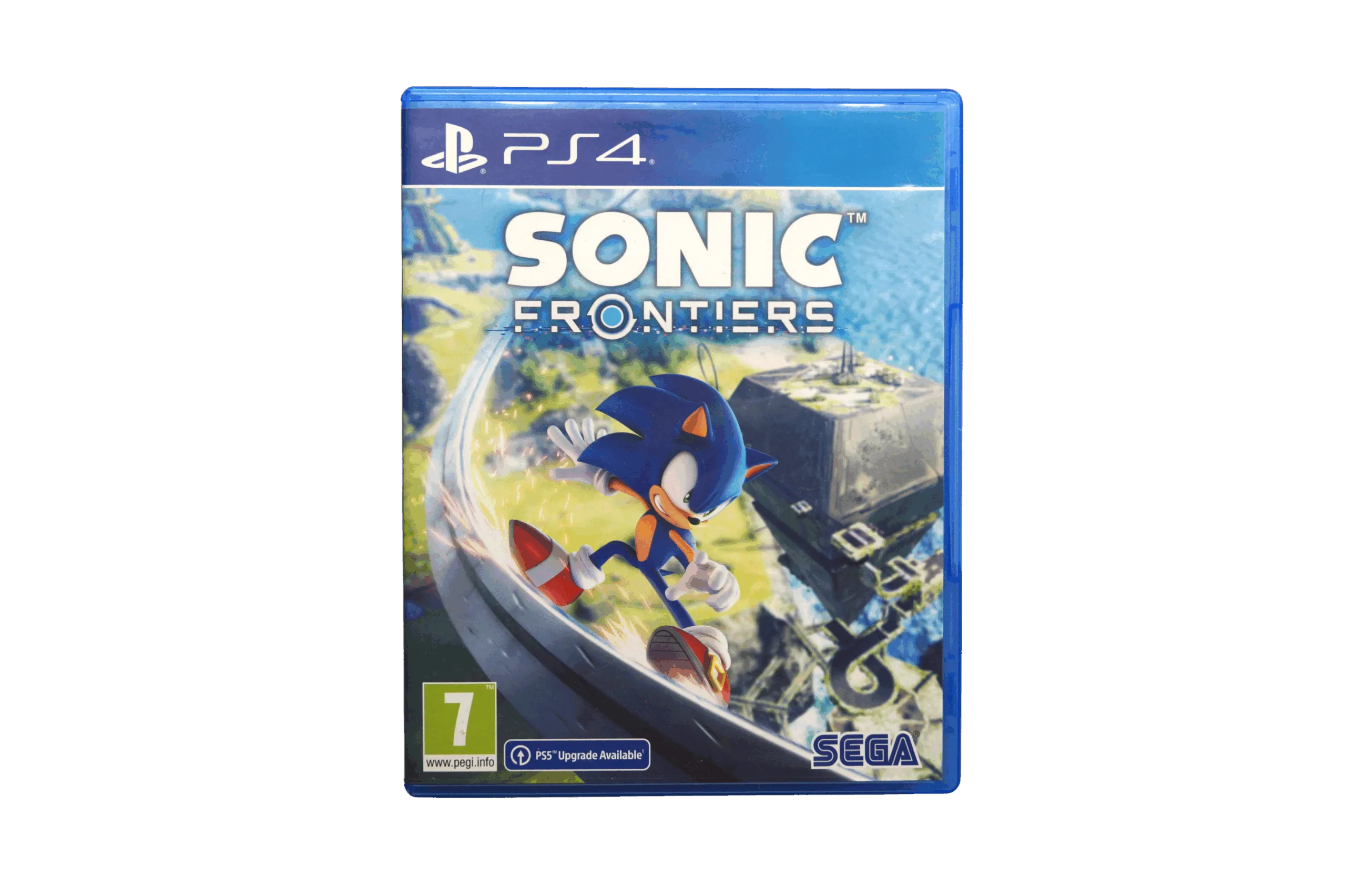 Sonic Frontiers – PS4 (Brugt) – Alder: PEGI 7 – PlayStation 4 – Front cover