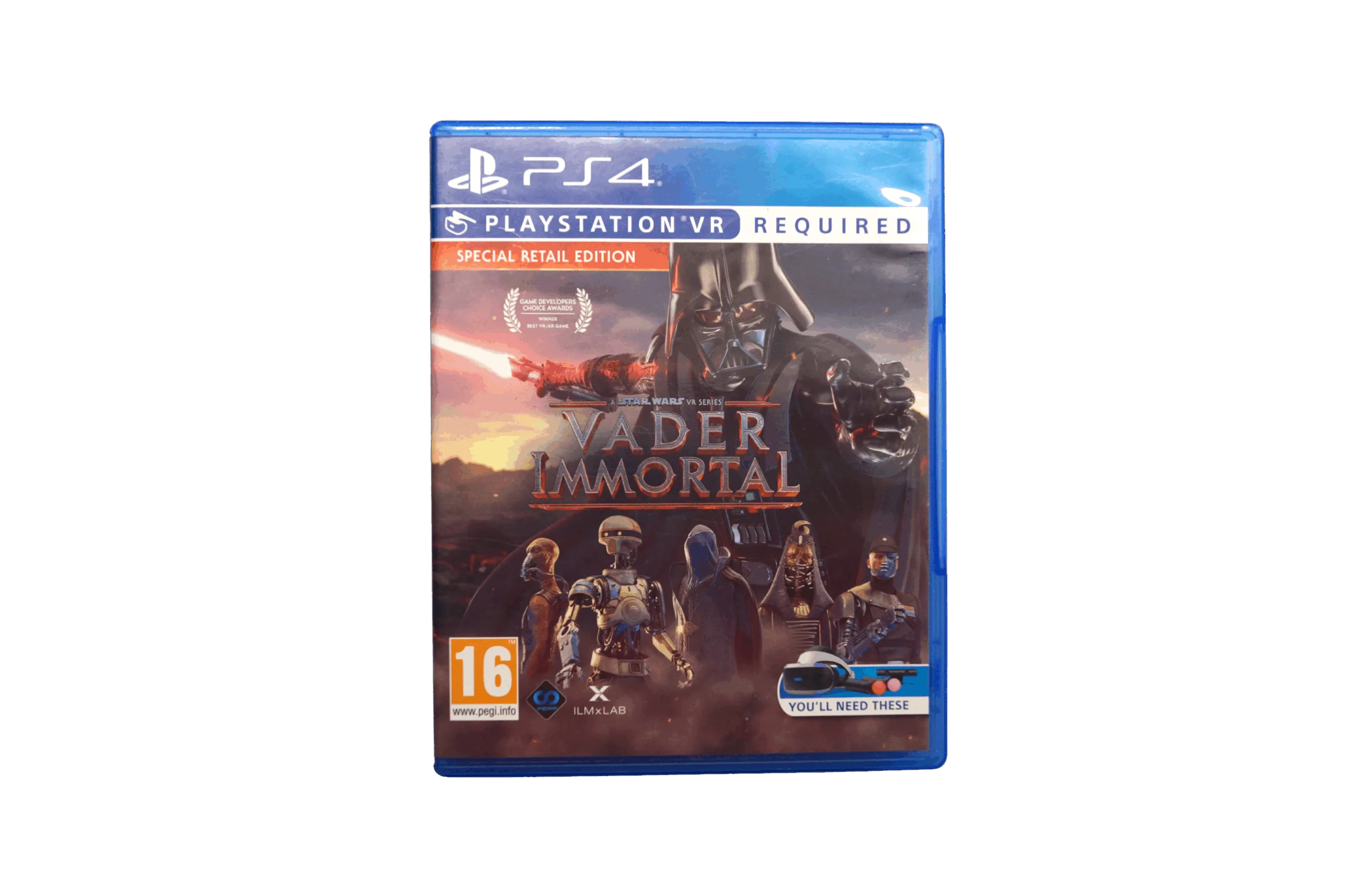 Star Wars VR Series: Vader Immortal – PS4 VR (Brugt) – Front cover