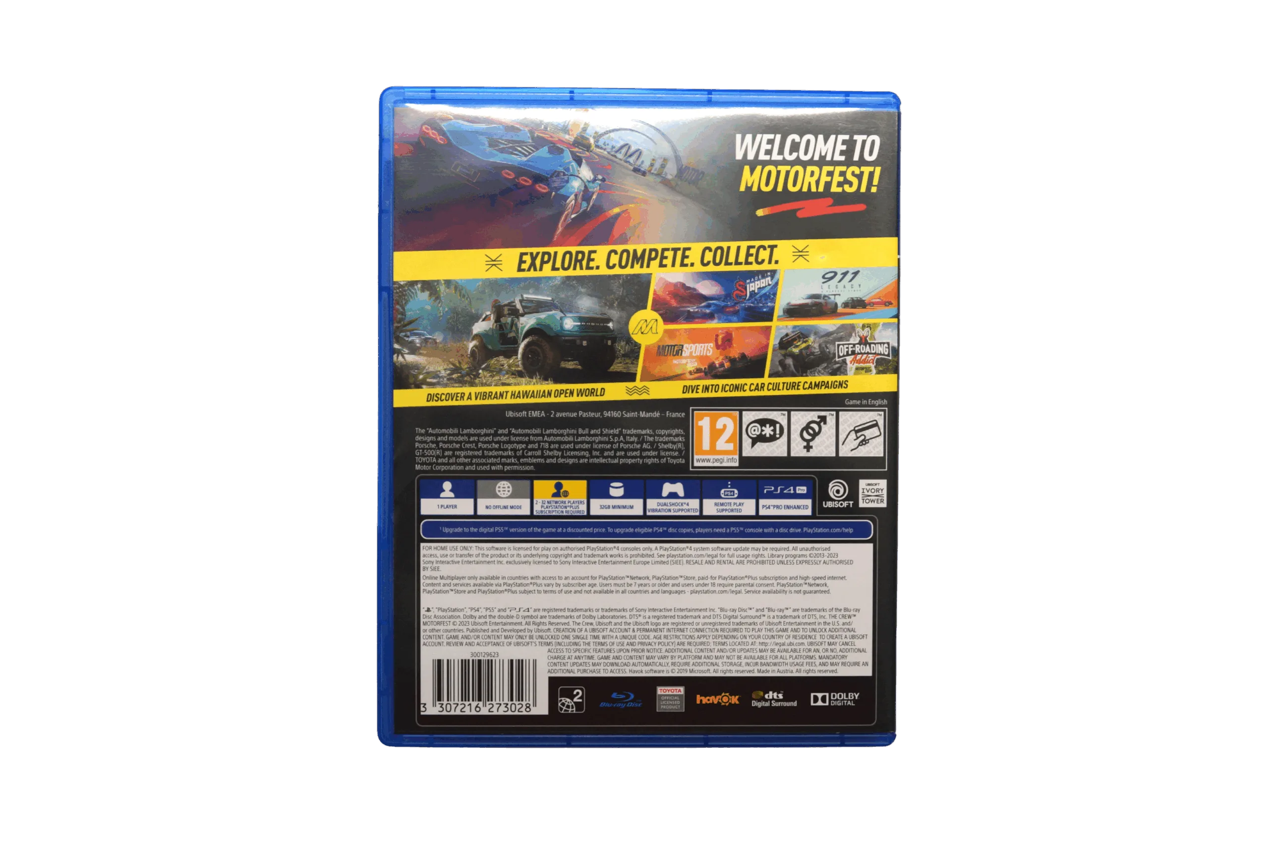 The Crew Motorfest – PS4 (Brugt) – Back cover