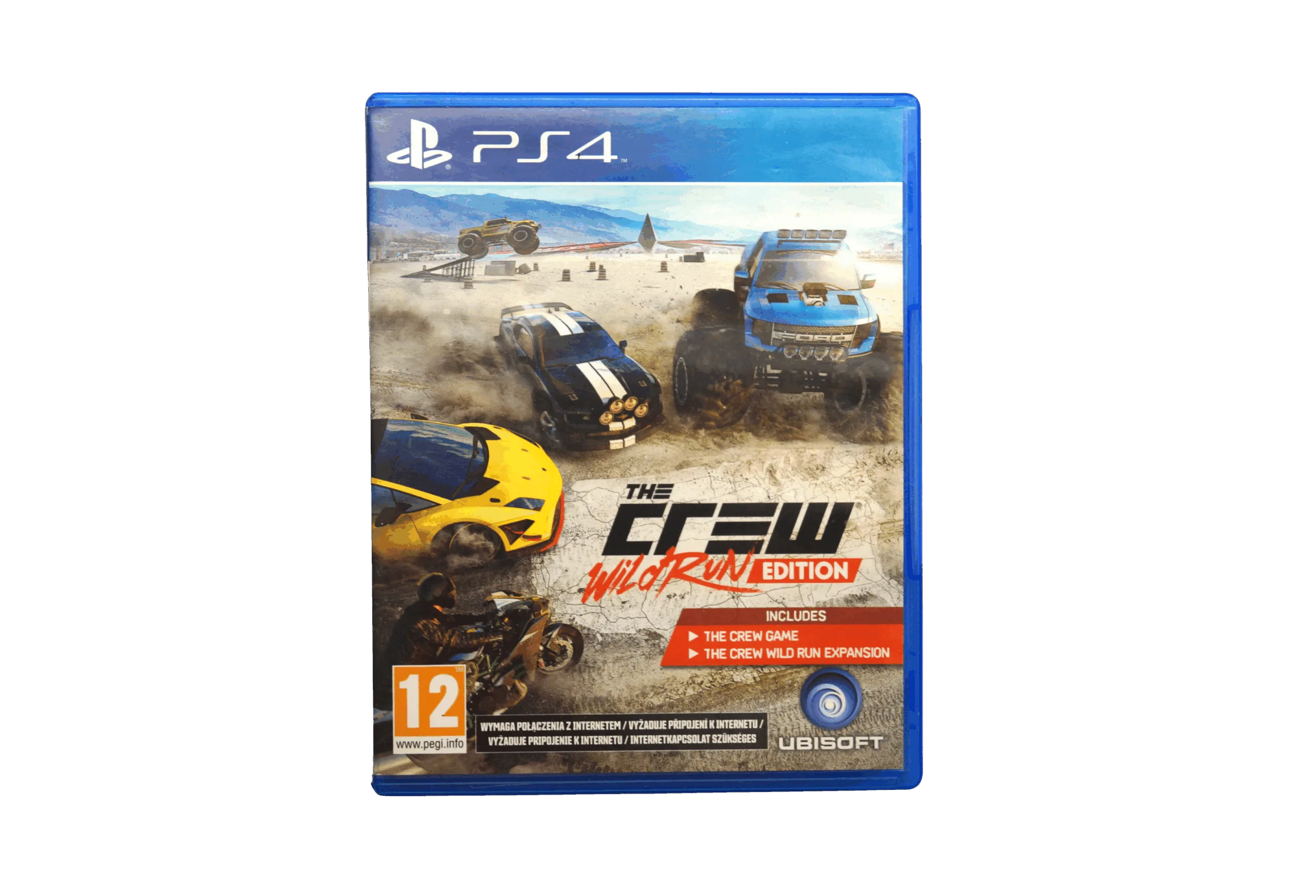 The Crew Wild Run Edition – PS4 (Brugt) – Alder: PEGI 12 – PlayStation 4 – Front cover