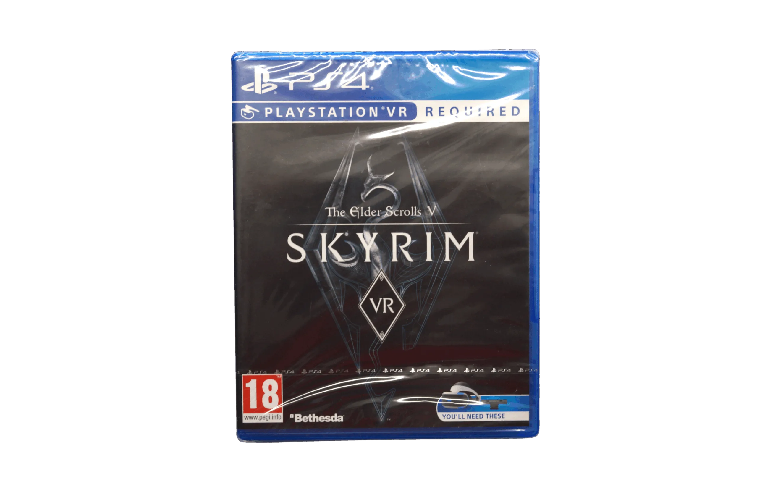 The Elder Scrolls V: Skyrim VR – PS4 VR (Brugt) – Front cover