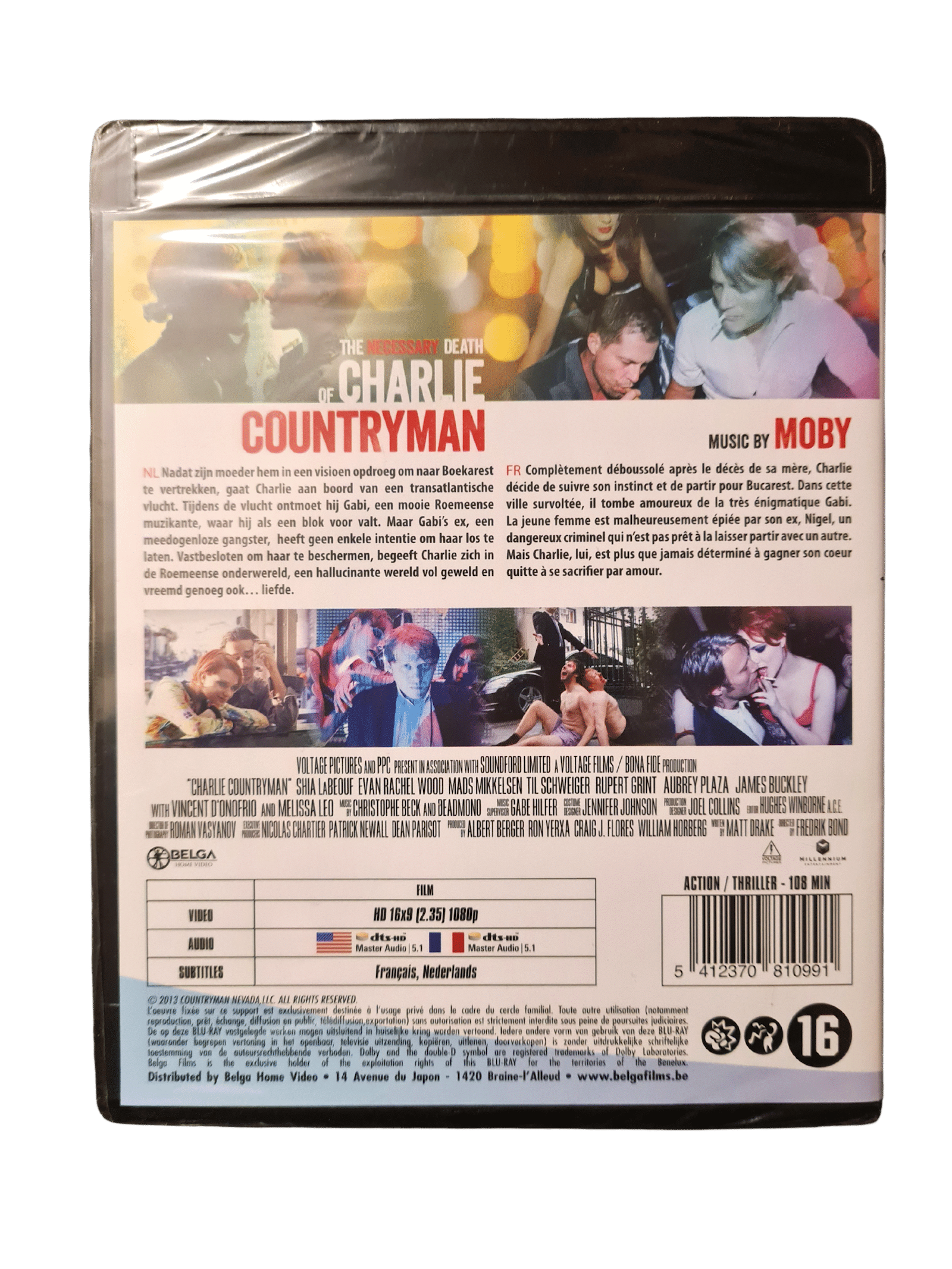 The Necessary Death of Charlie Countryman – Blu-ray (Ny) – Alle varer – Back cover