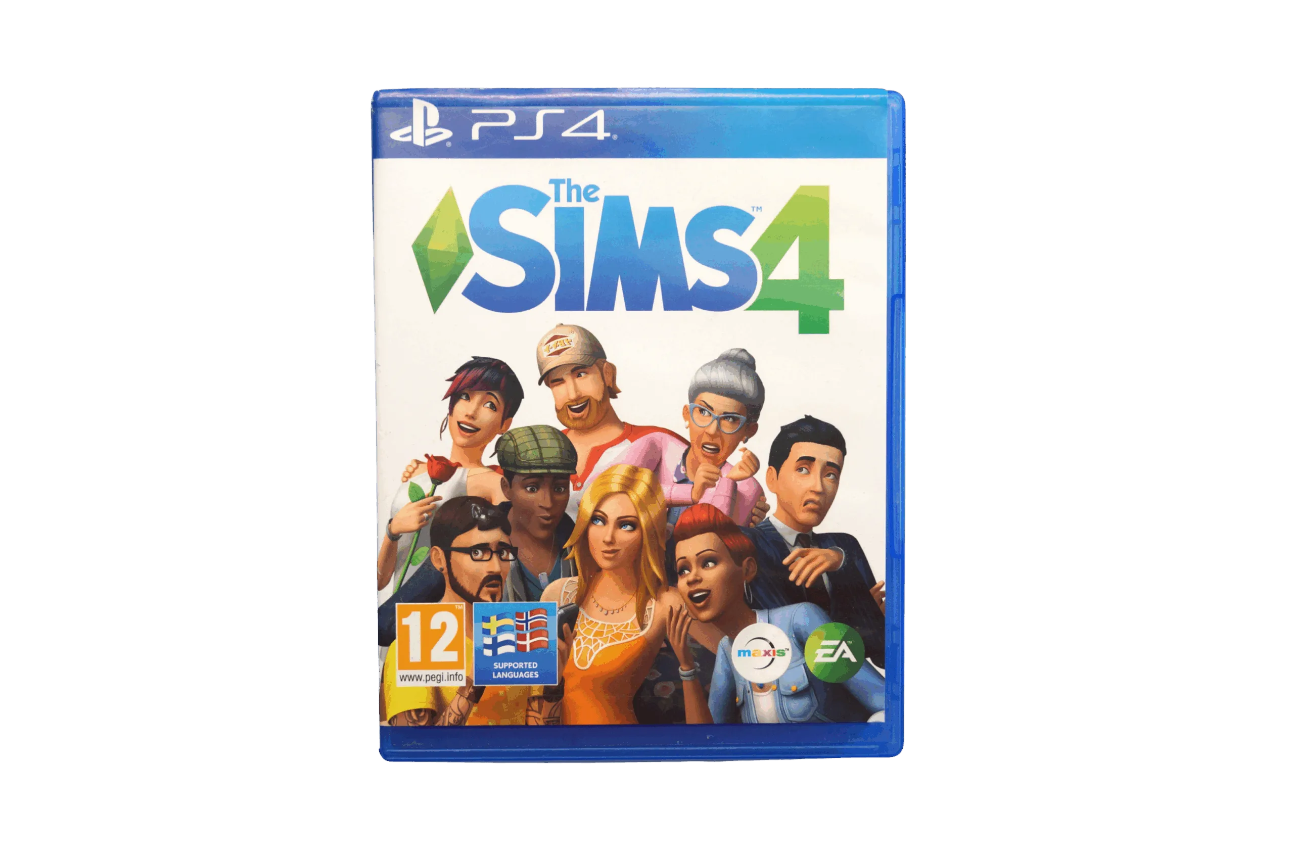The Sims 4 – PS4 (Brugt) – Alder: PEGI 12 – PlayStation 4 – Front cover