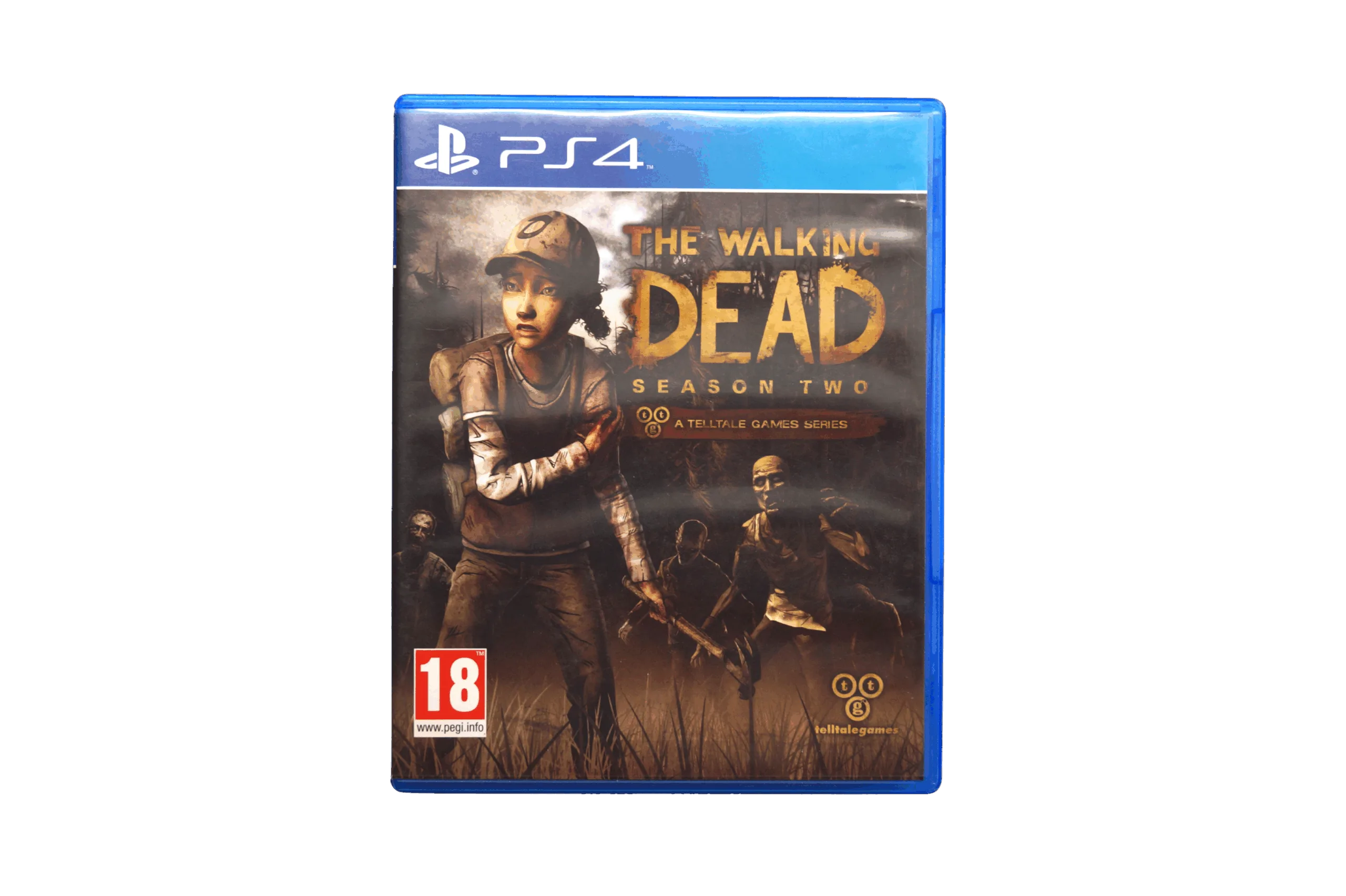 The Walking Dead: Season Two – PS4 (Brugt) – Alder: PEGI 18 – PlayStation 4 – Front cover
