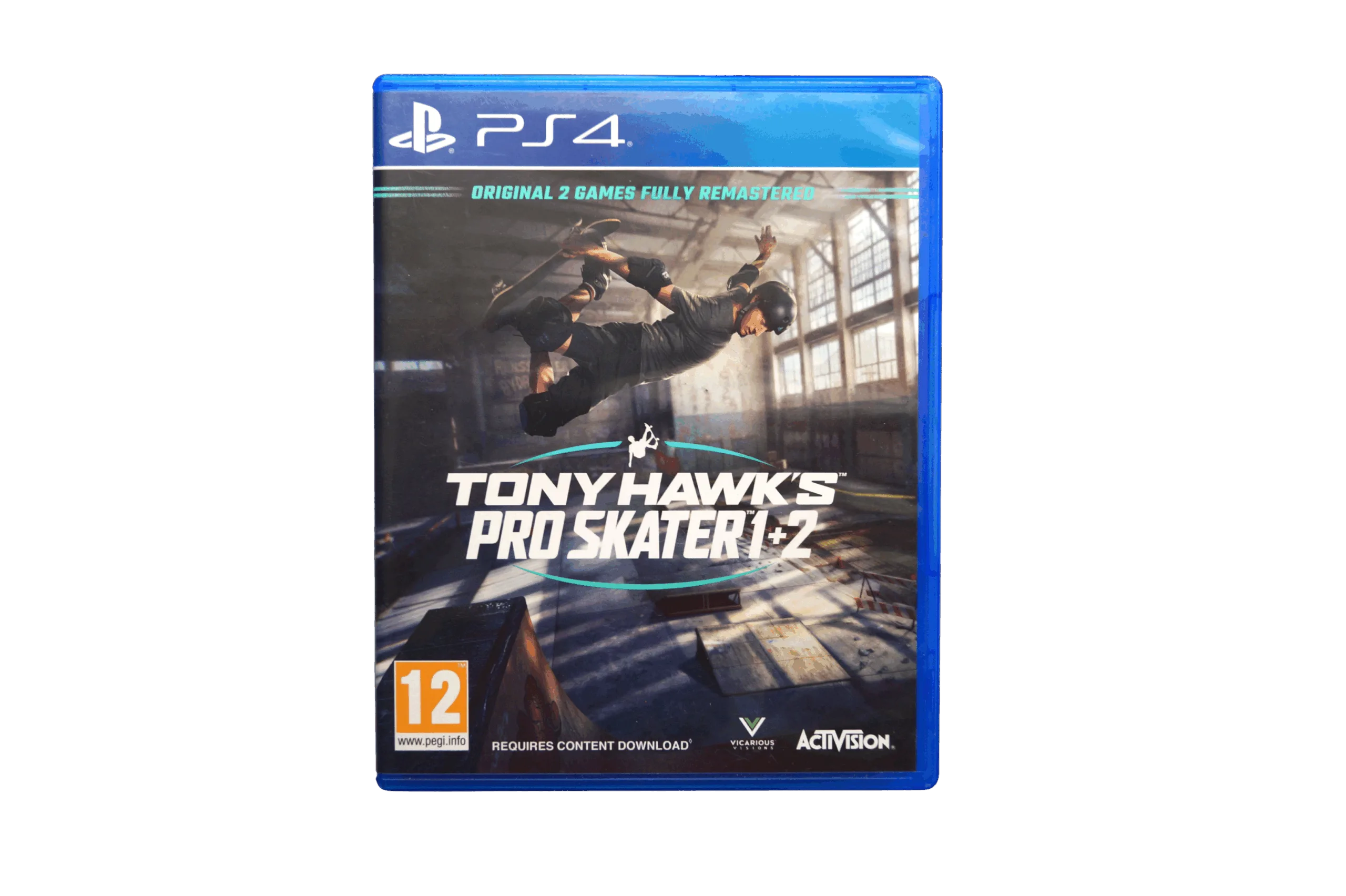 Tony Hawk’s Pro Skater 1+2 – PS4 (Brugt) – Front cover