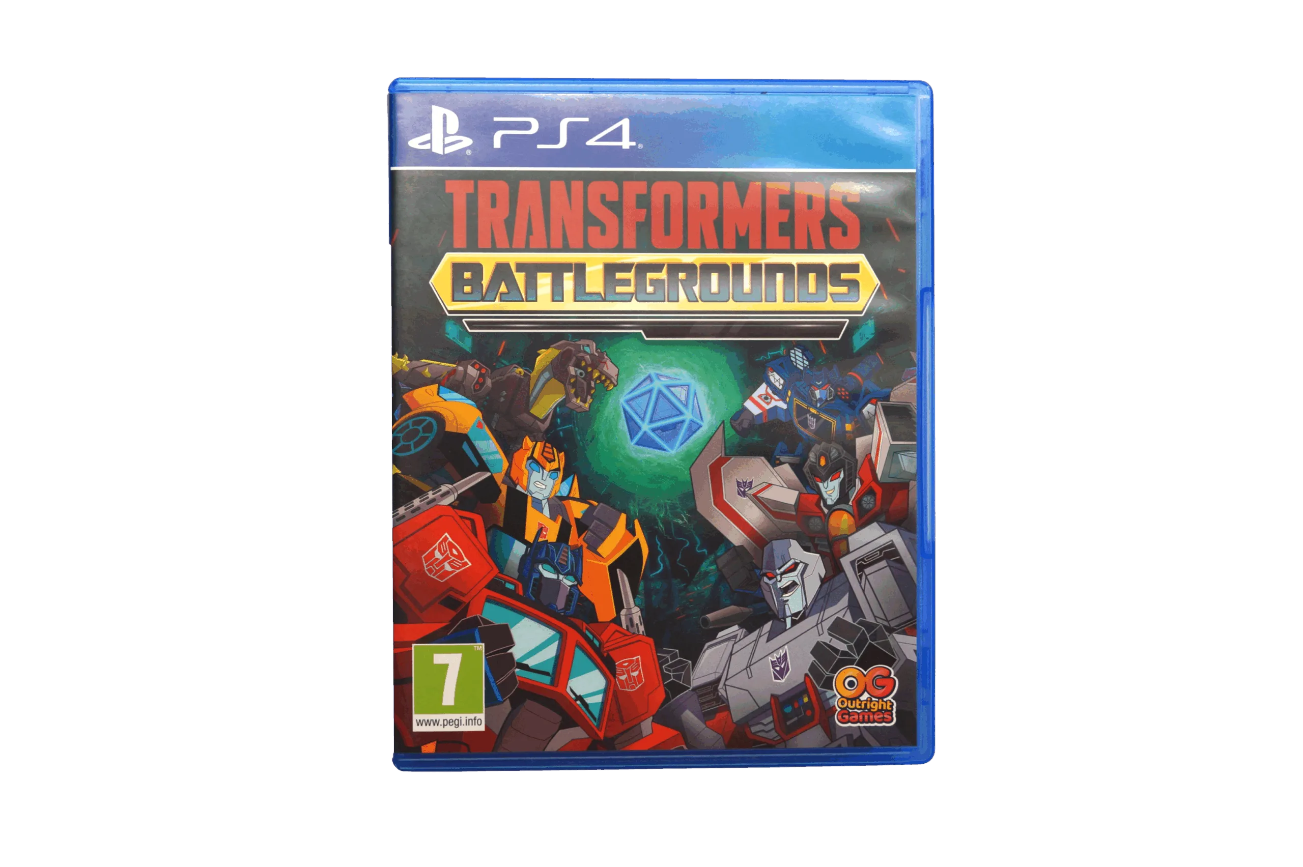 Transformers: Battlegrounds – PS4 (Brugt) – Alder: PEGI 7 – PlayStation 4 – Front cover
