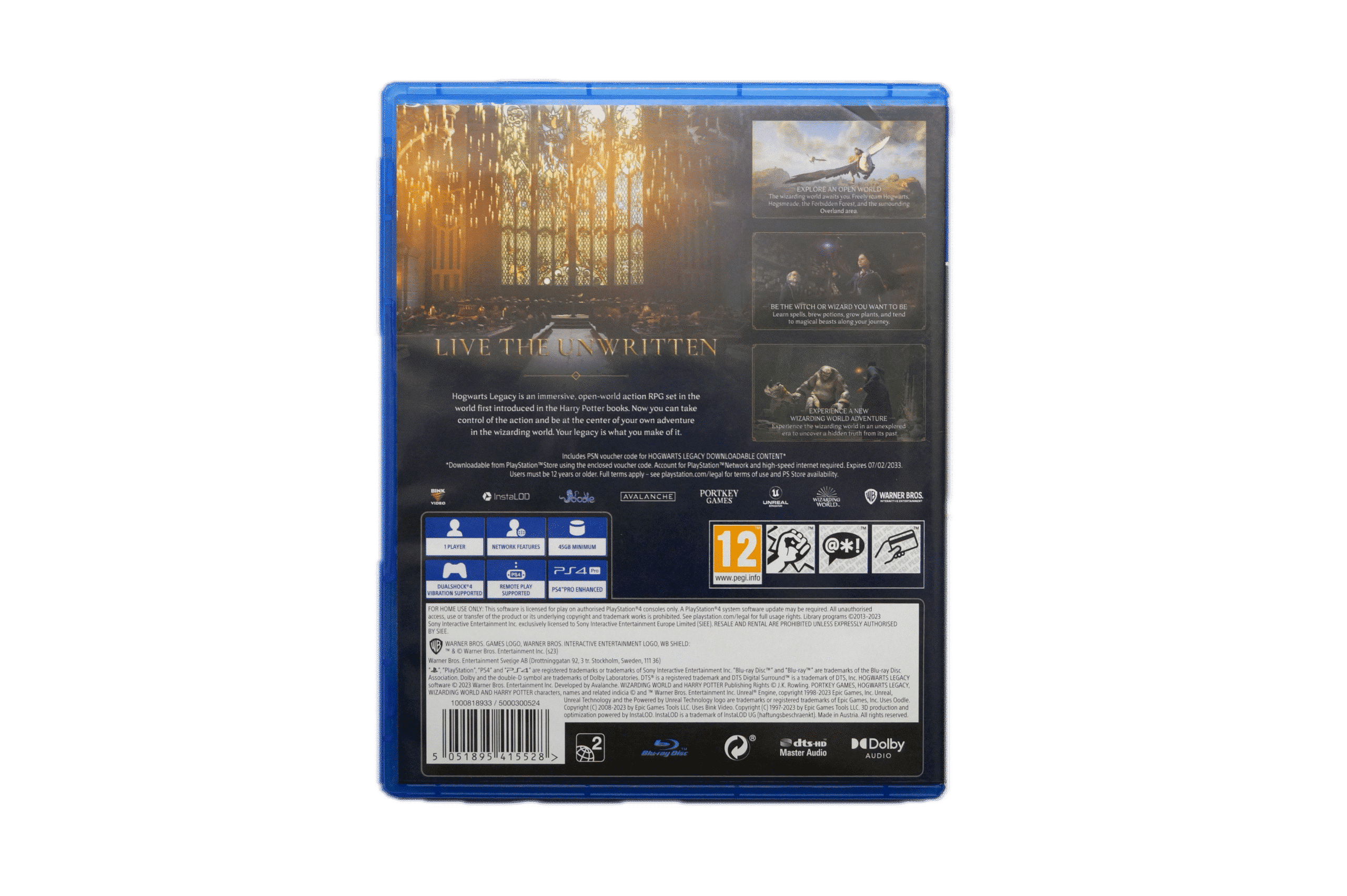 Hogwarts Legacy – PS4 (Brugt)