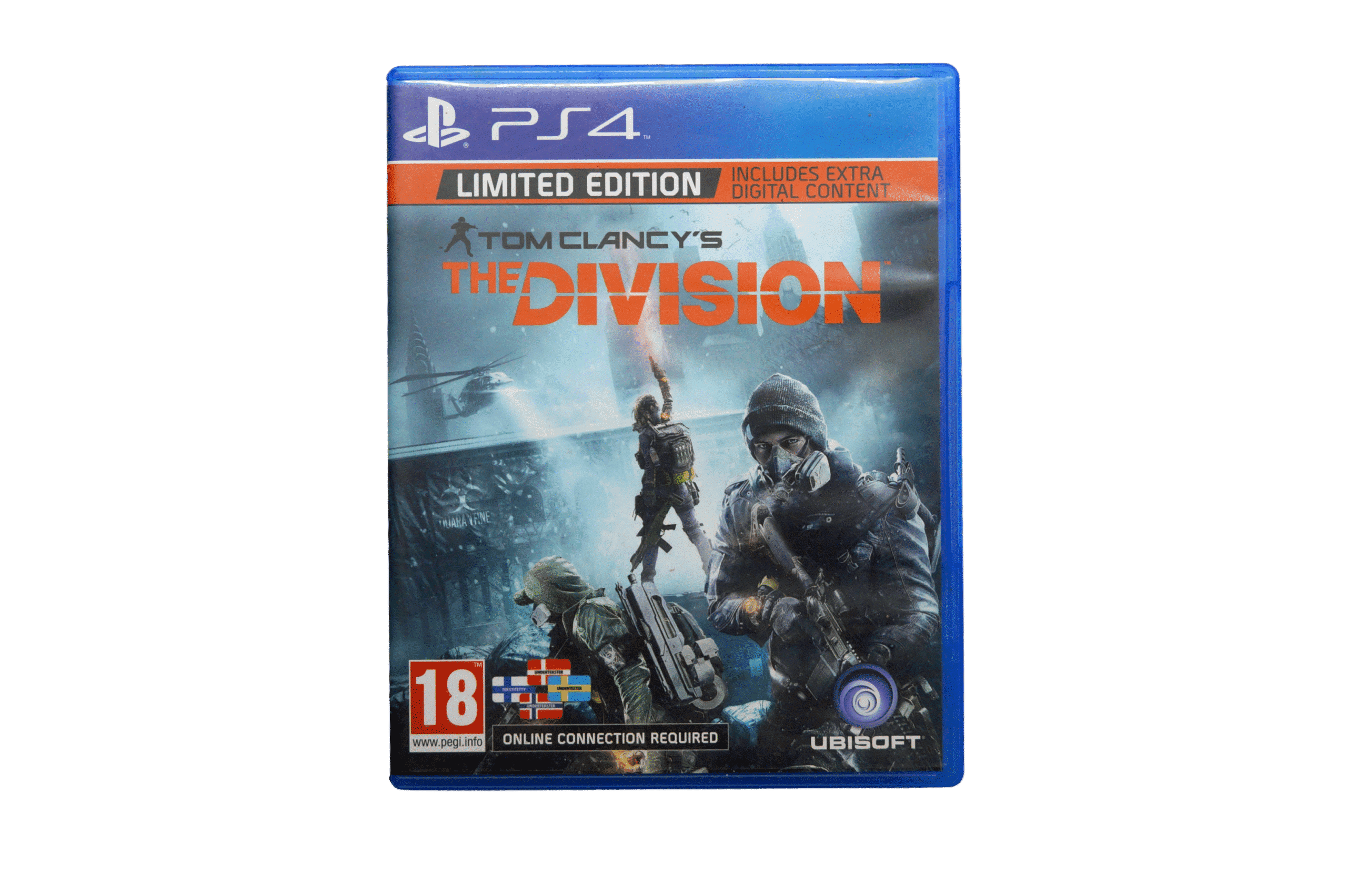 PS4 Tom Clancy The Division Cover