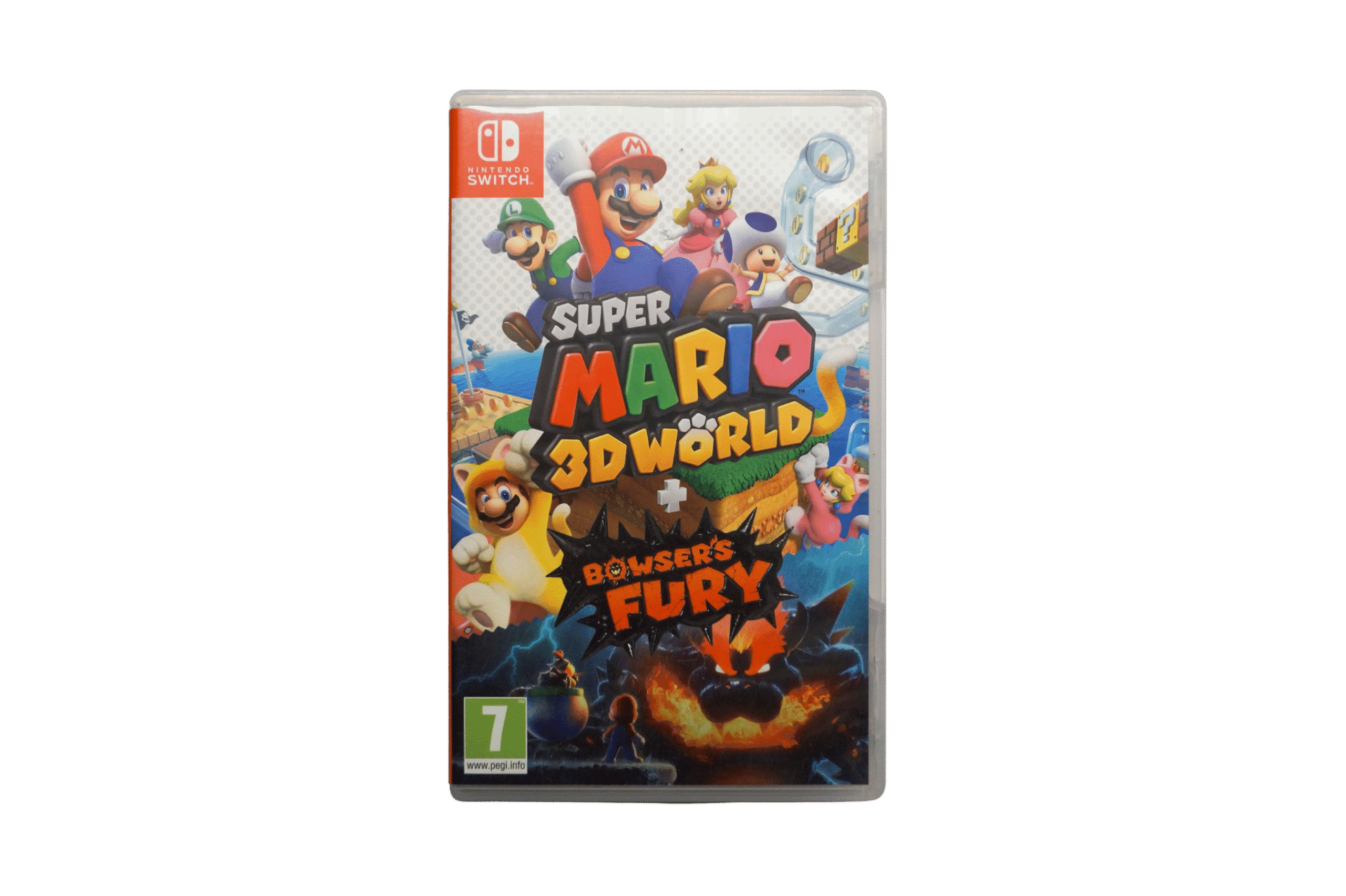 Switch Super Mario 3D World + Bowser`s Fury Cover