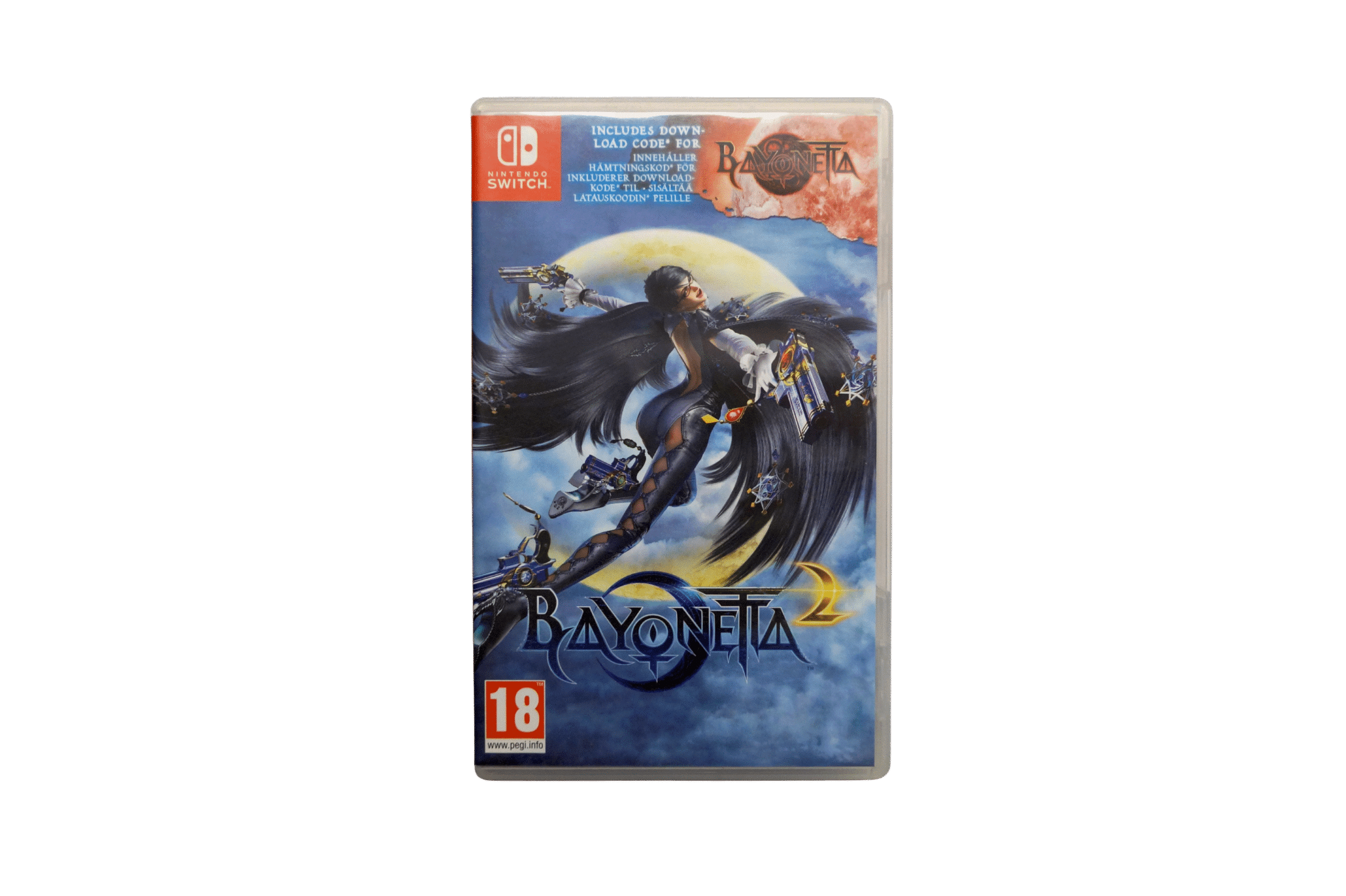 Bayonetta 2 - Nintendo Switch (Brugt) – Alder: PEGI 18 – Nintendo Switch – Front cover