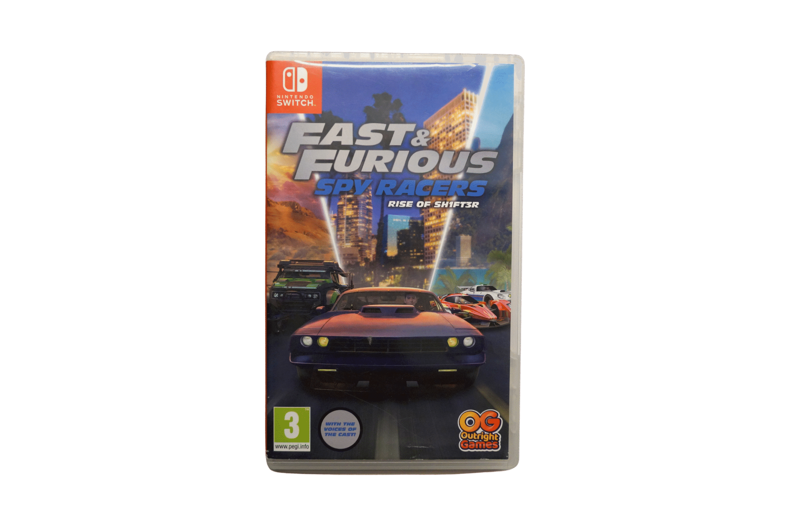 Fast & Furious: Spy Racers – Rise of Sh1ft3r – Nintendo Switch (Brugt) – Alder: PEGI 3 – Nintendo Switch – Front cover
